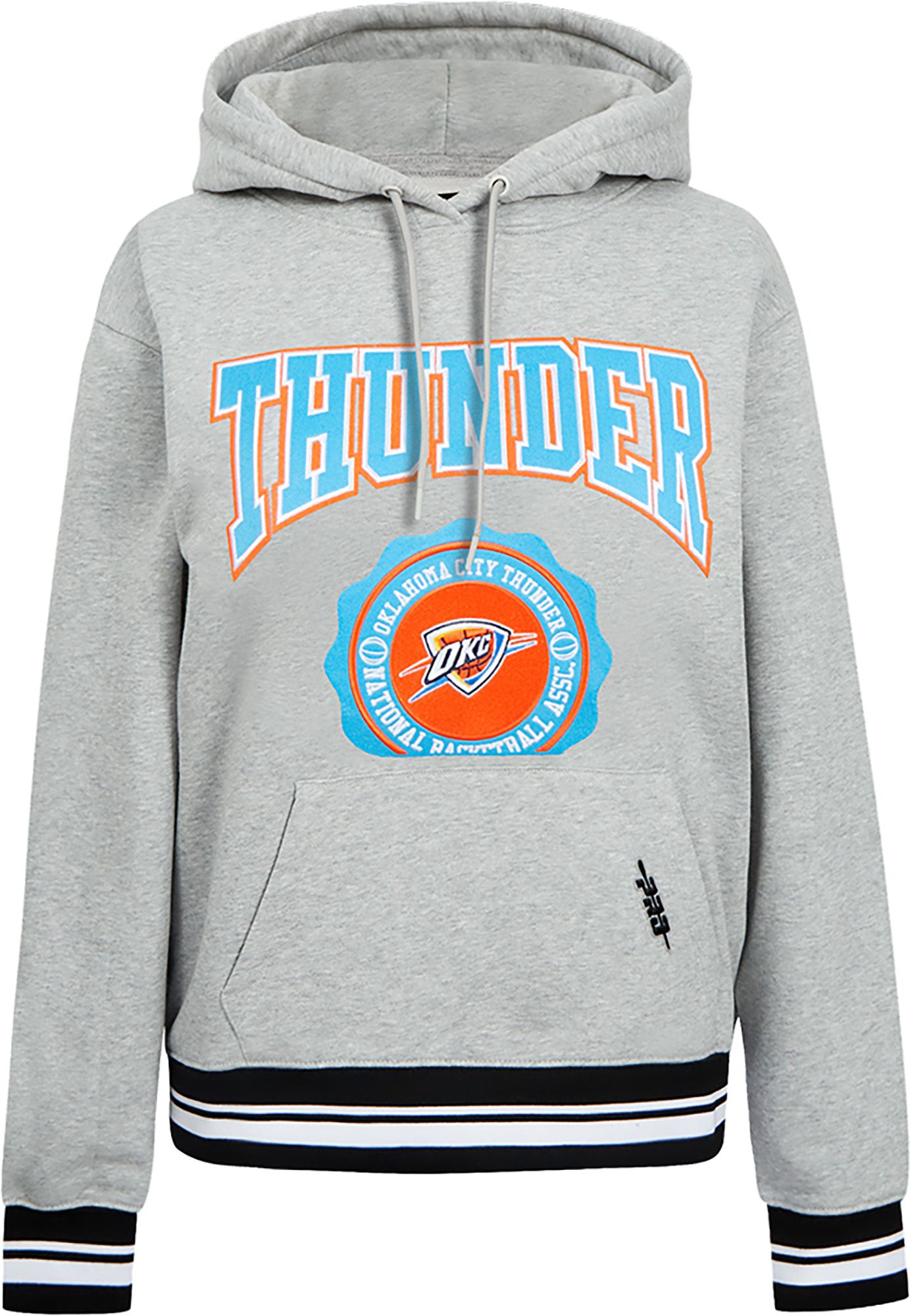 Pro Standard Women's Oklahoma City Thunder Grey Crest Emblem Hoodie product image