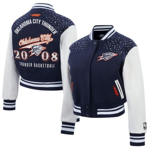 The Wild Collective Adult Oklahoma City Thunder Cream Full-Zip