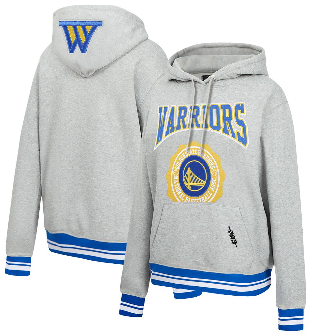 Pro Standard Women's Golden State Warriors Grey Crest Emblem Hoodie product image