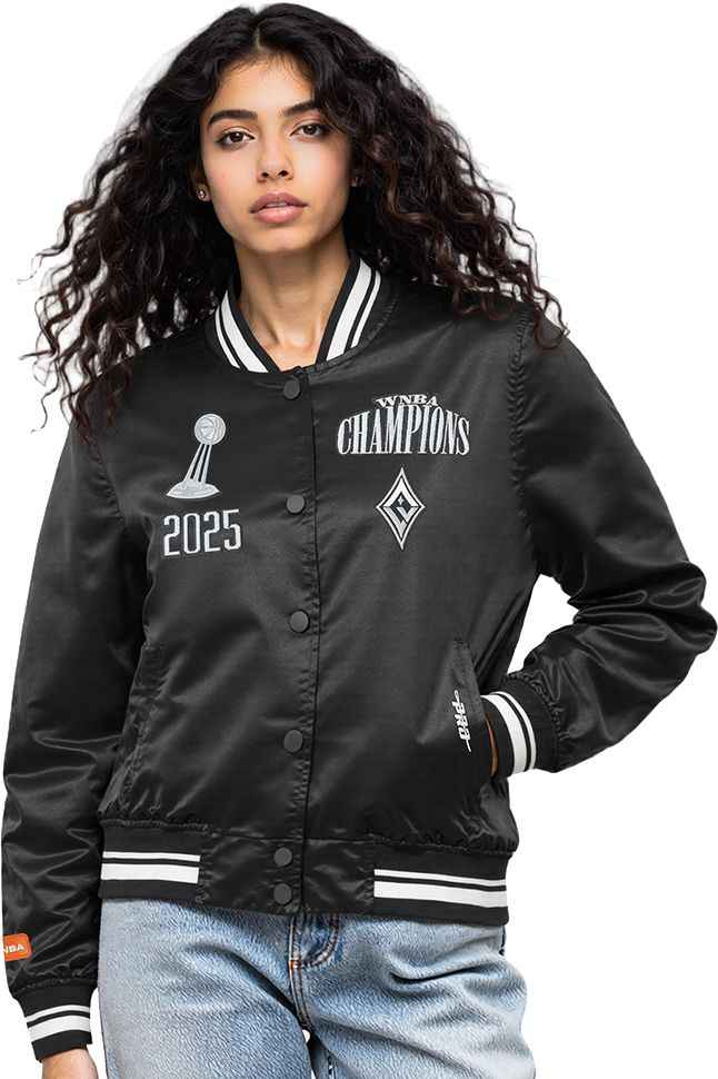 Pro Standard Women's 2025 WNBA Champions Las Vegas Aces Satin Jacket product image