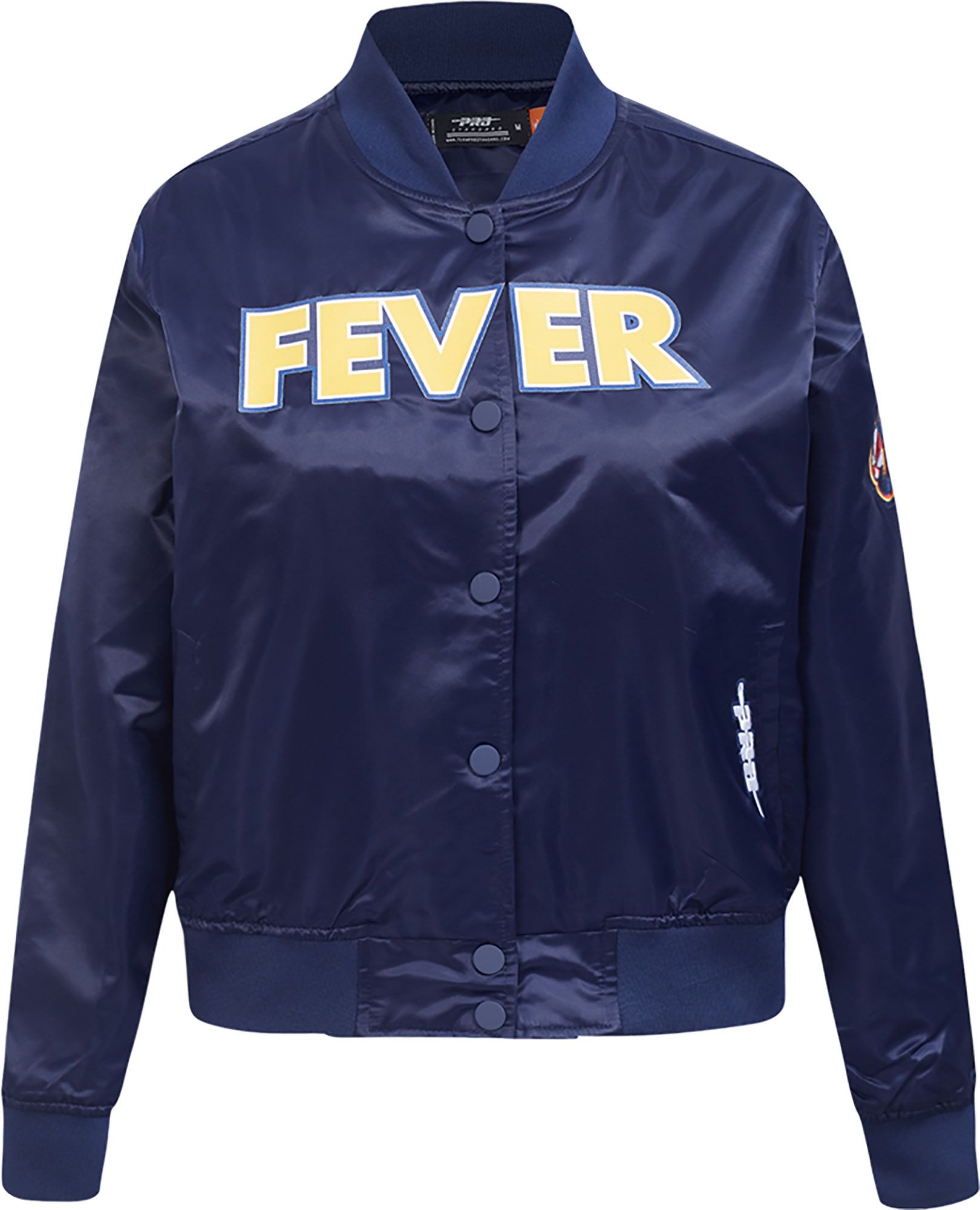 Pro Standard Women's Indiana Fever Navy Chenille Satin Jacket product image