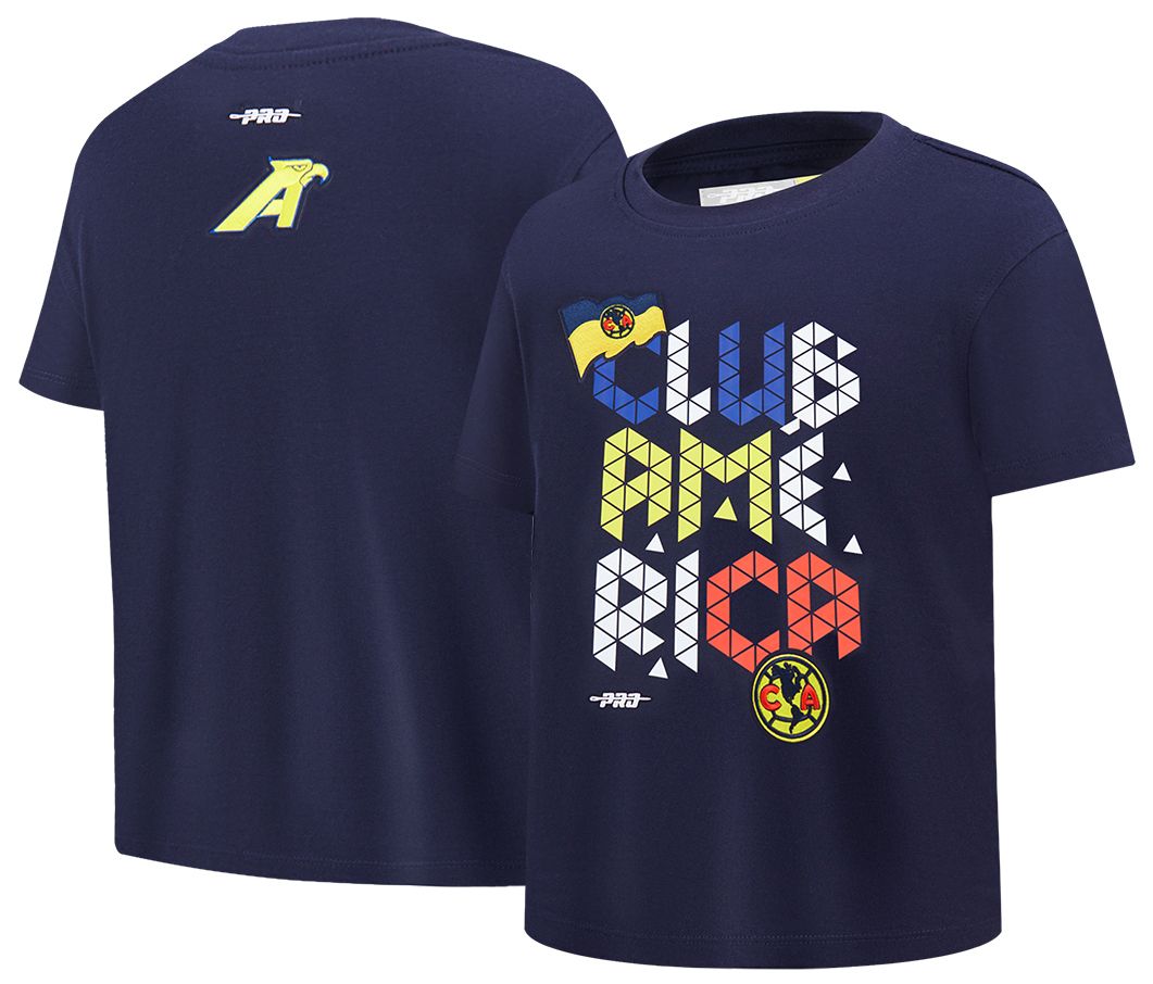 Pro Standard Youth Club America Navy Away Graphic Stadium T-Shirt product image