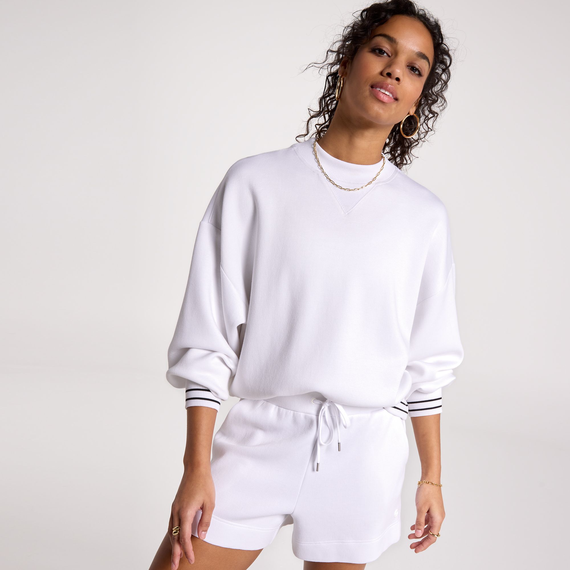 CALIA Women's Pique Scuba Crew Neck product image