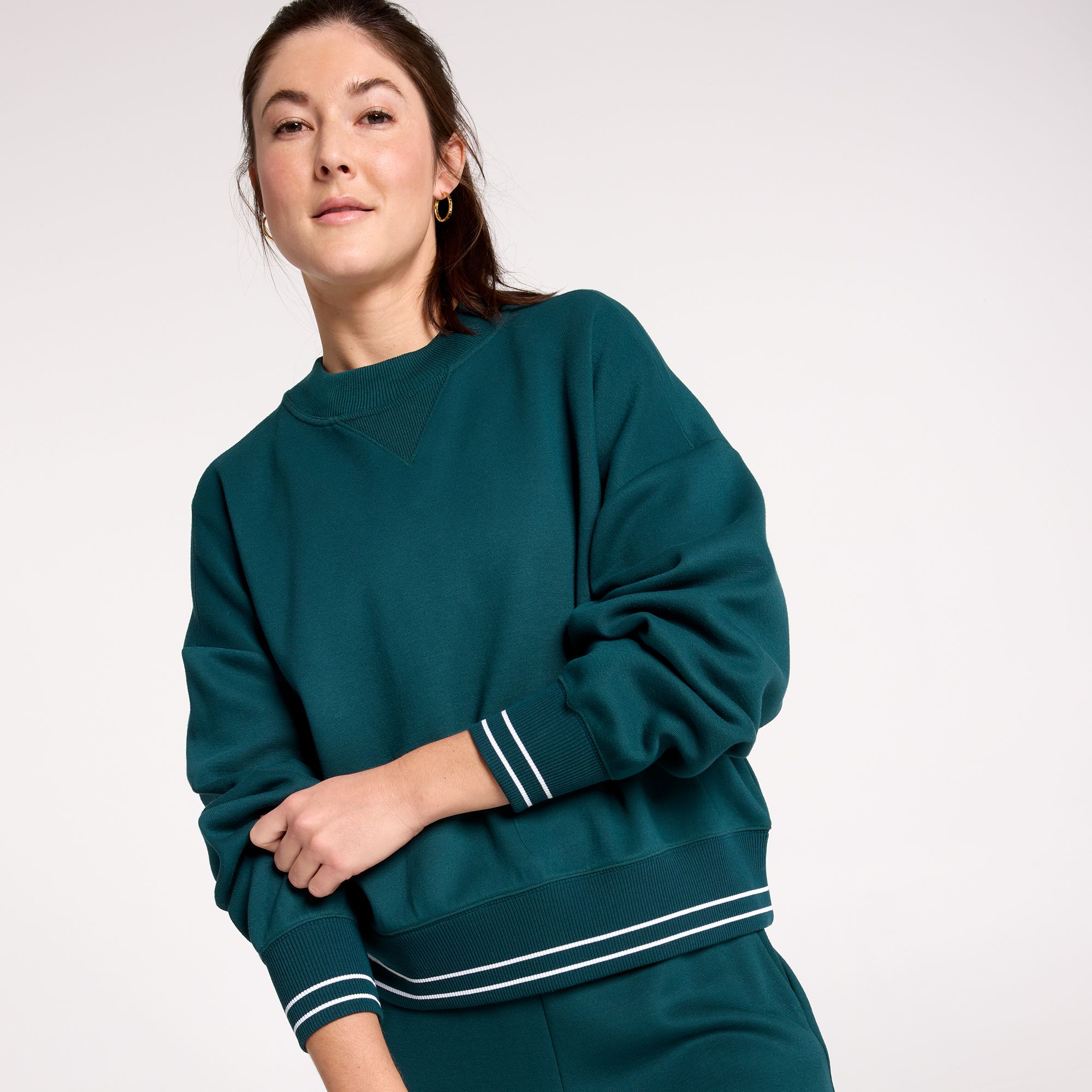 CALIA Women's Pique Scuba Crew Neck product image