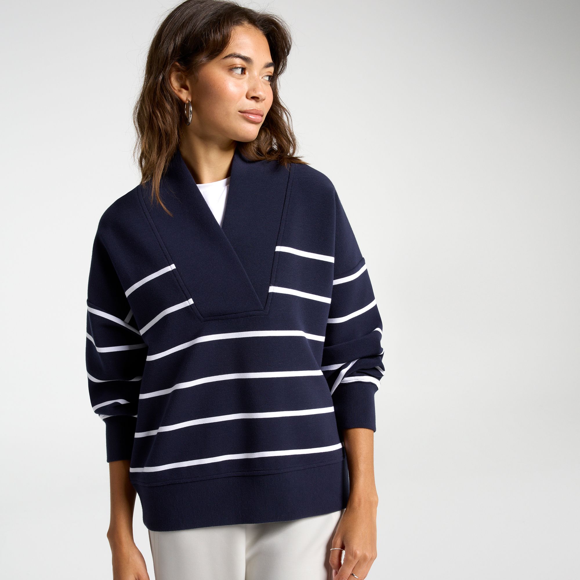 CALIA Women's Elevate Ottoman Shawl Collar Pullover product image