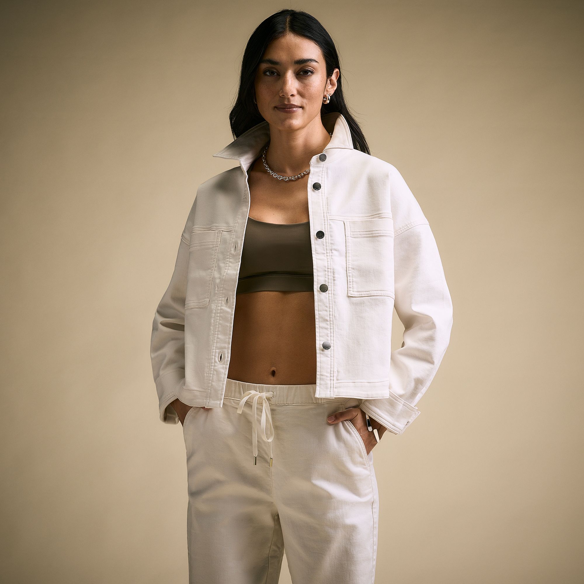 CALIA Women's Terry Jean Jacket product image