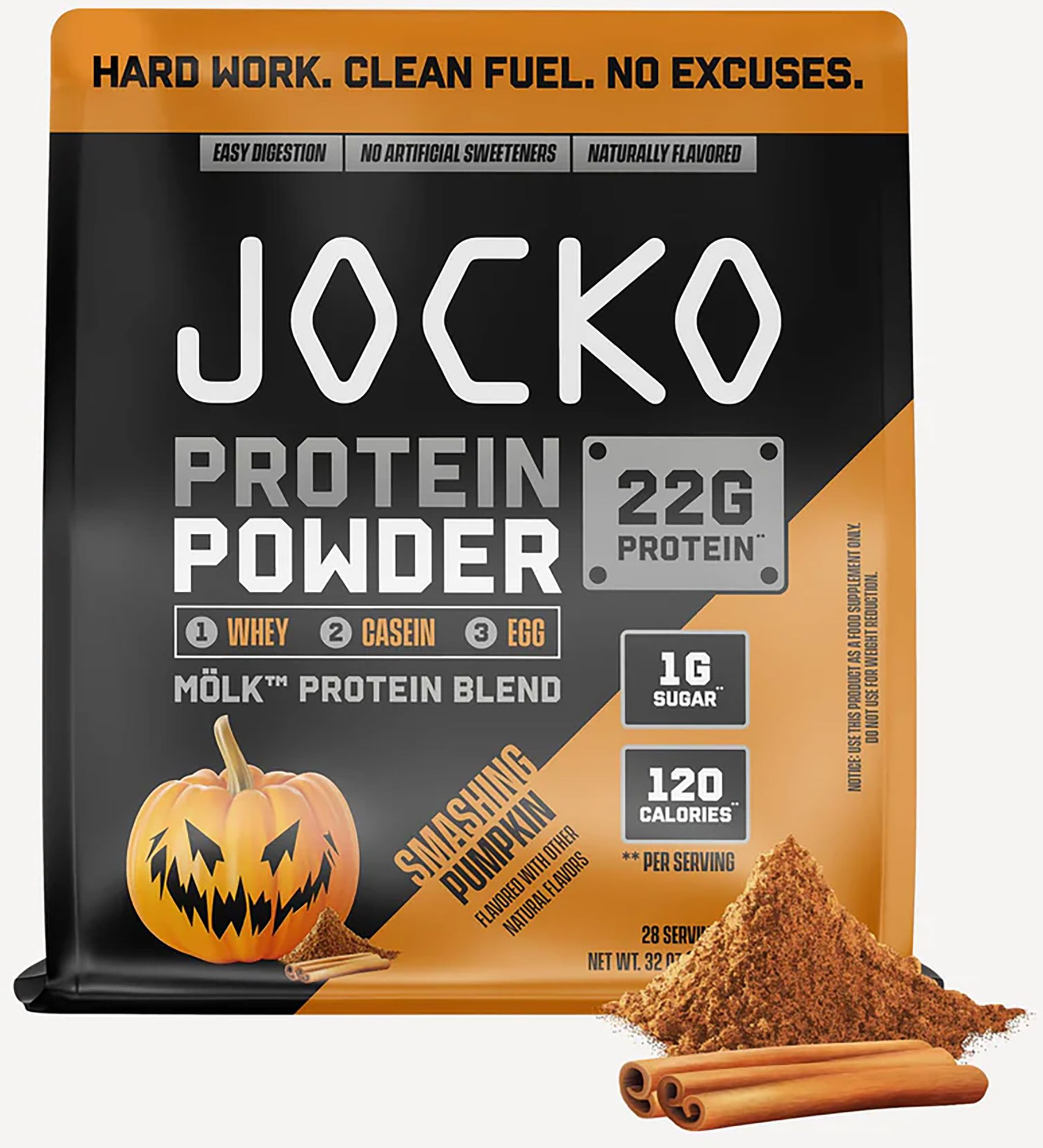 JOCKO Smashing Pumpkin 2 Lb. Protein Powder product image