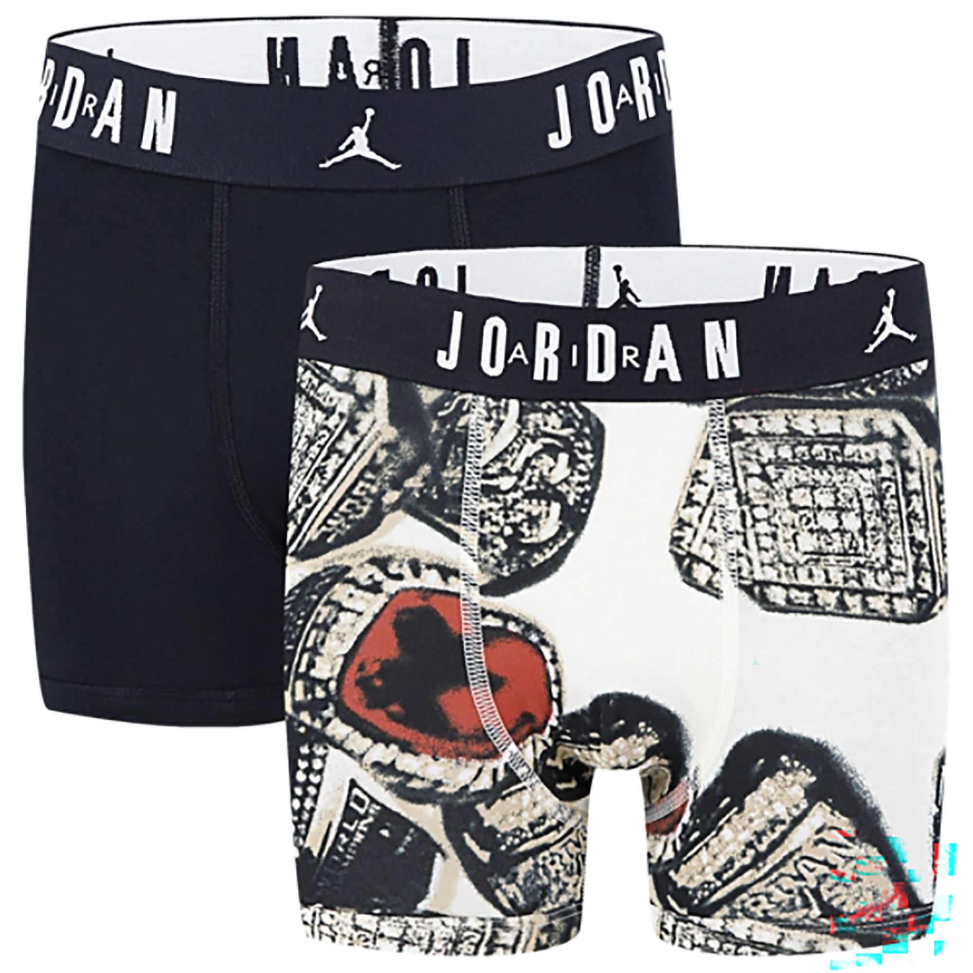 Jordan Boys' Cotton MVP Boxer Briefs - 2 Pack product image