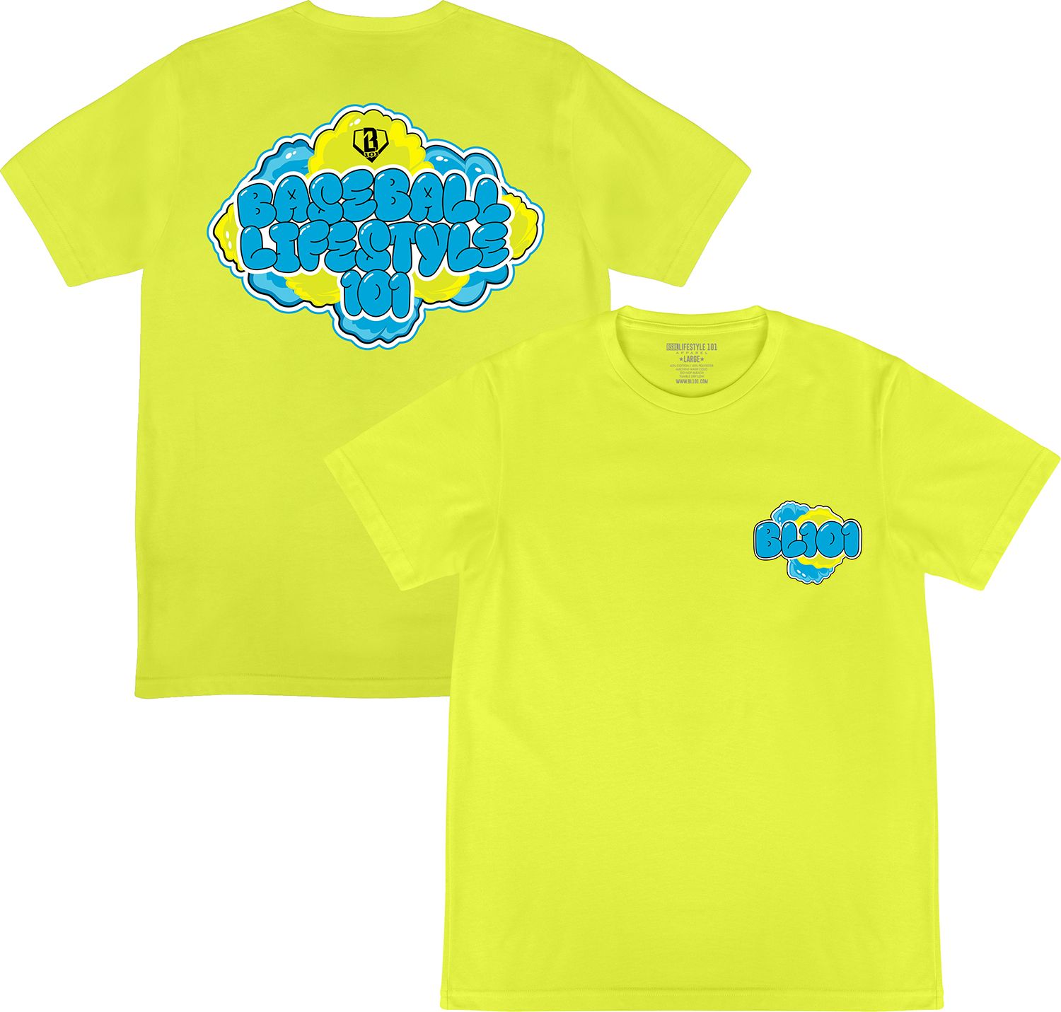 Baseball Lifestyle 101 Boys' Cotton Candy Shirt product image