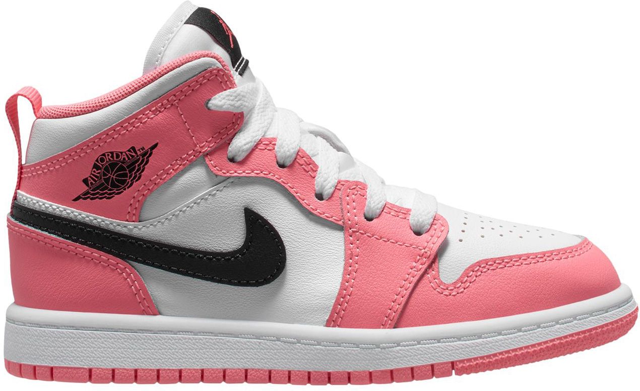 Jordan Kids' Preschool Air Jordan 1 Mid Basketball Shoes product image