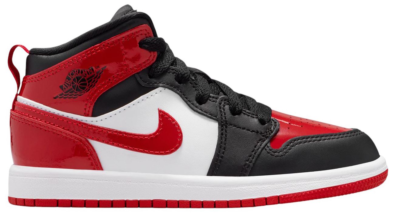 Jordan Kids' Preschool Air Jordan 1 Mid Basketball Shoes product image