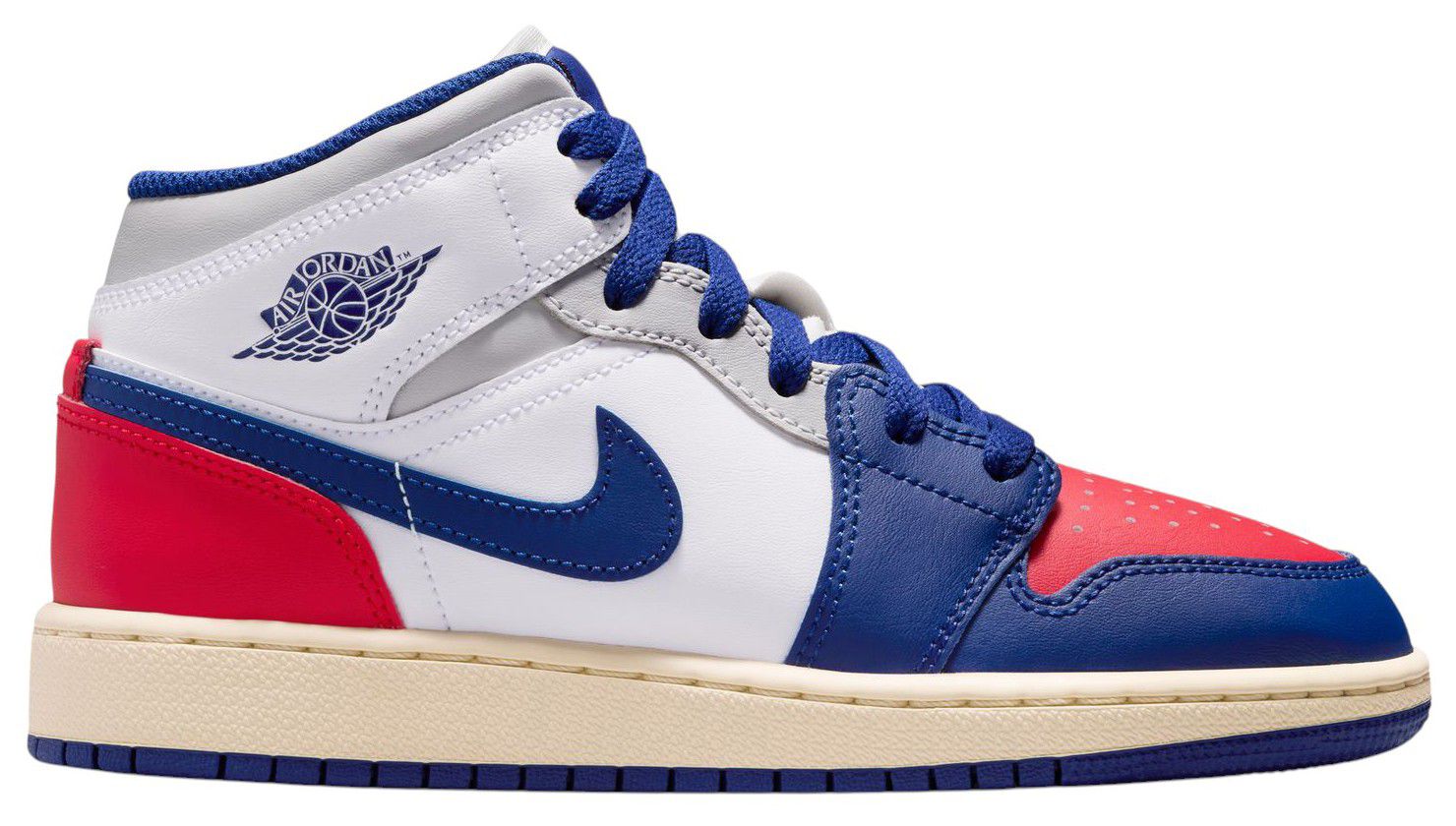 Jordan Kids' Grade School Air Jordan 1 Mid Basketball Shoes product image