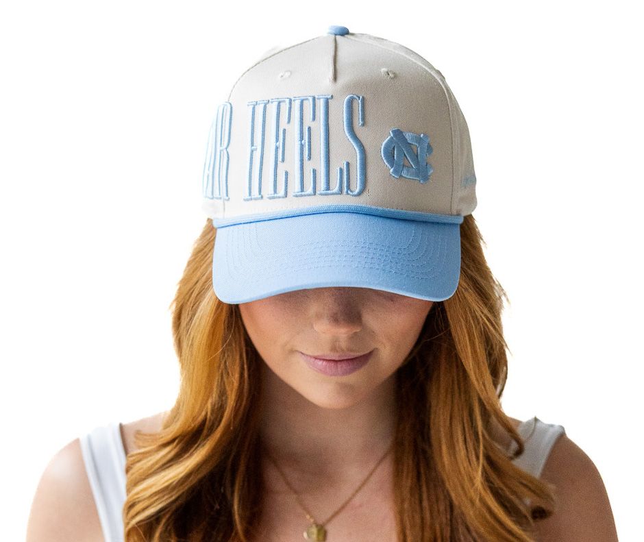 Gameday Social Women's North Carolina Tar Heels Ivory Saturday Stretch Adjustable Hat product image