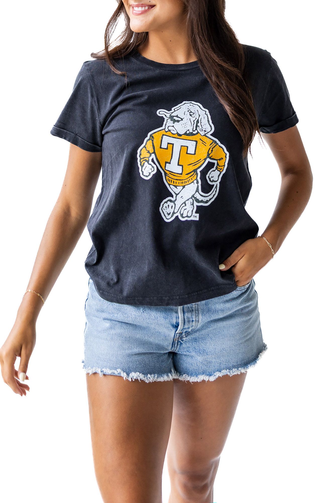 Gameday Social Women's Tennessee Volunteers Black Legacy T-Shirt product image
