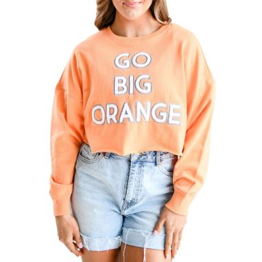 sorry, Gameday Social Women's Tennessee Volunteers Sherbert Perkins Crewneck Sweatshirt is currently out of stock