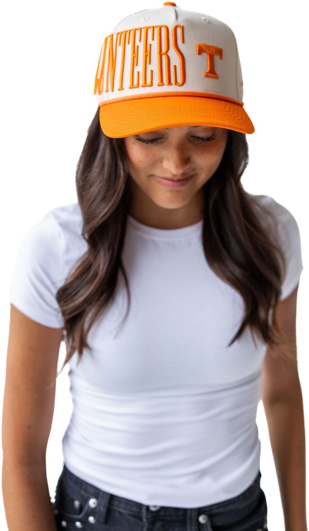 Gameday Social Women's Tennessee Volunteers Ivory Saturday Stretch Adjustable Hat product image