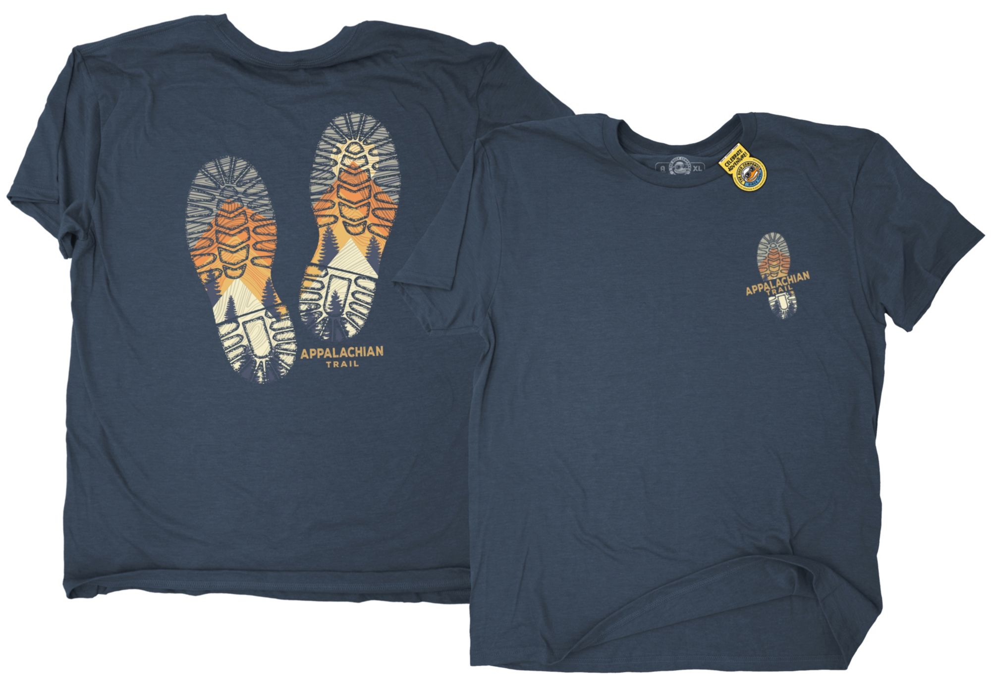 The Duck Company Adult Appalachian Trail Blue Boot T-Shirt product image