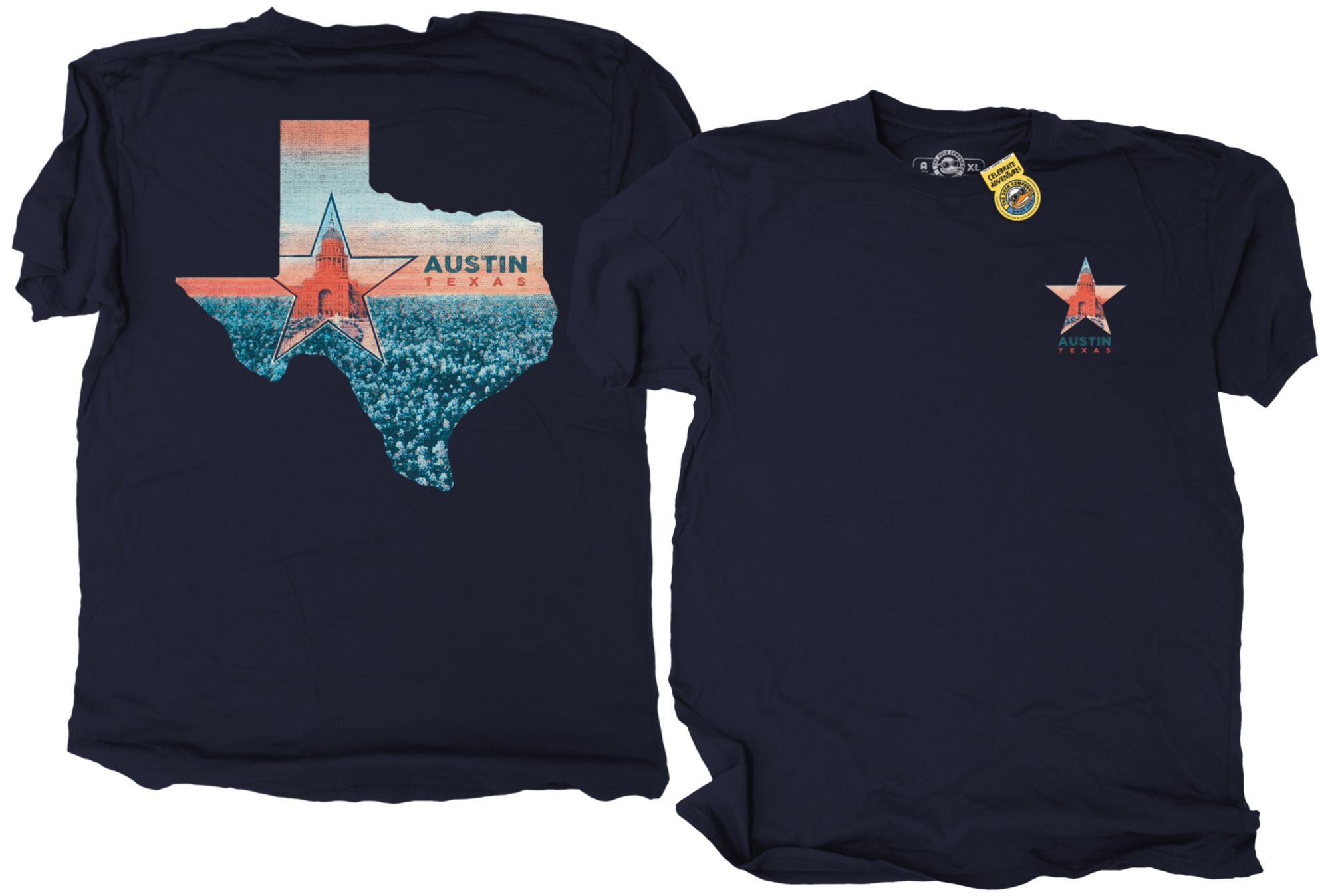 The Duck Company Adult Austin Black Fields T-Shirt product image