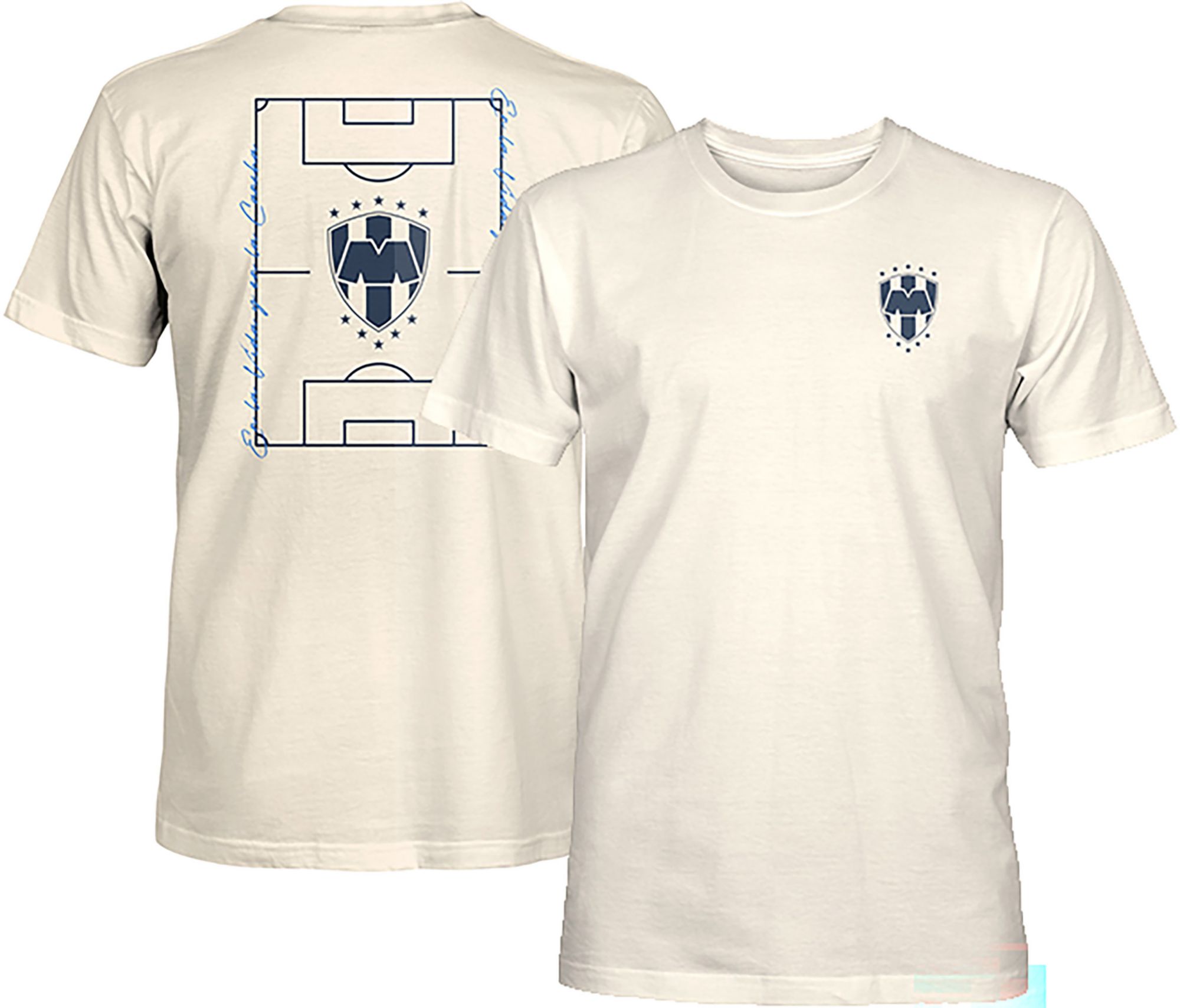 1863 FC Adult CF Monterrey Off White Stadium Oversized T-Shirt product image