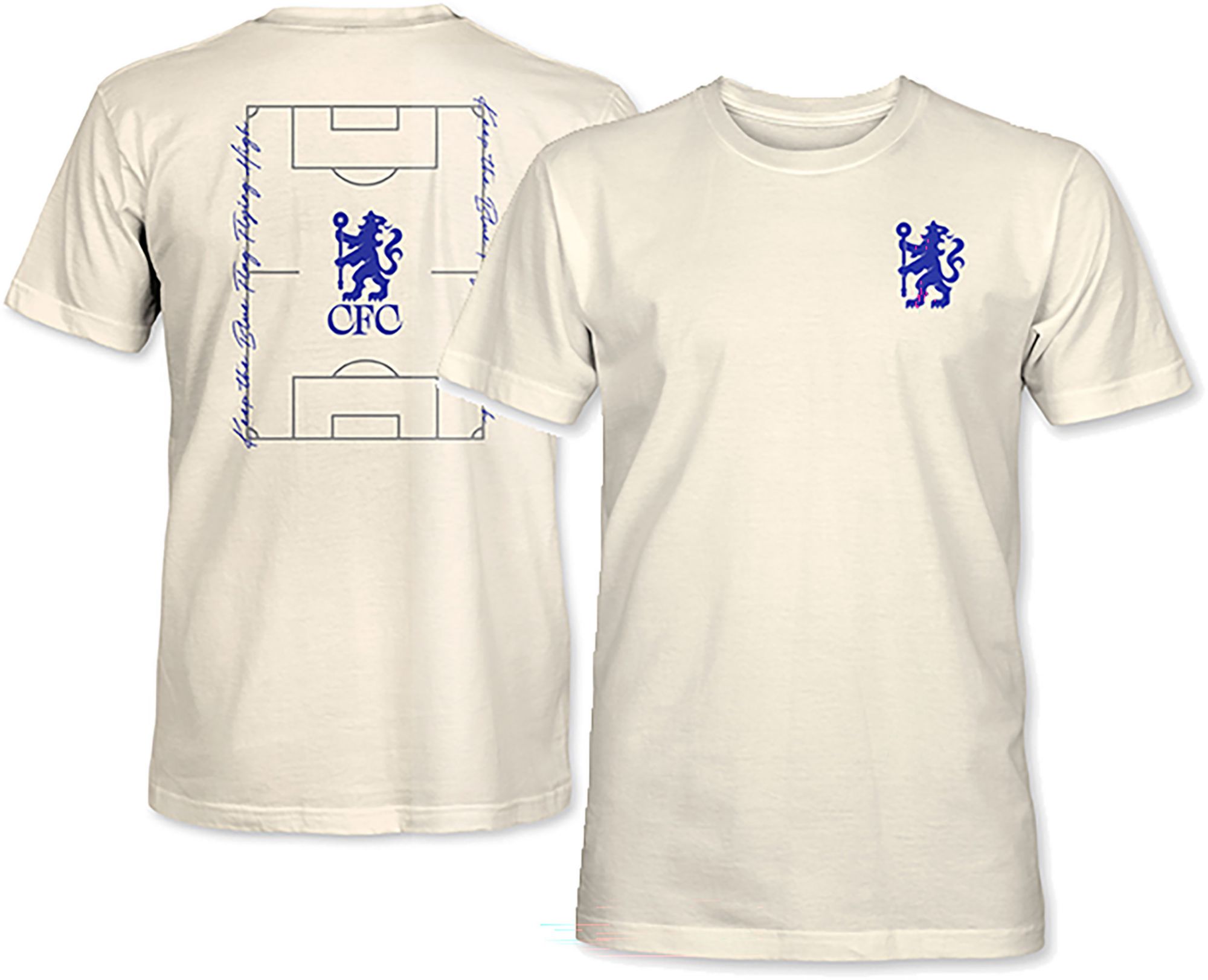 1863 FC Adult Chelsea FC Off White Stadium Oversized T-Shirt product image