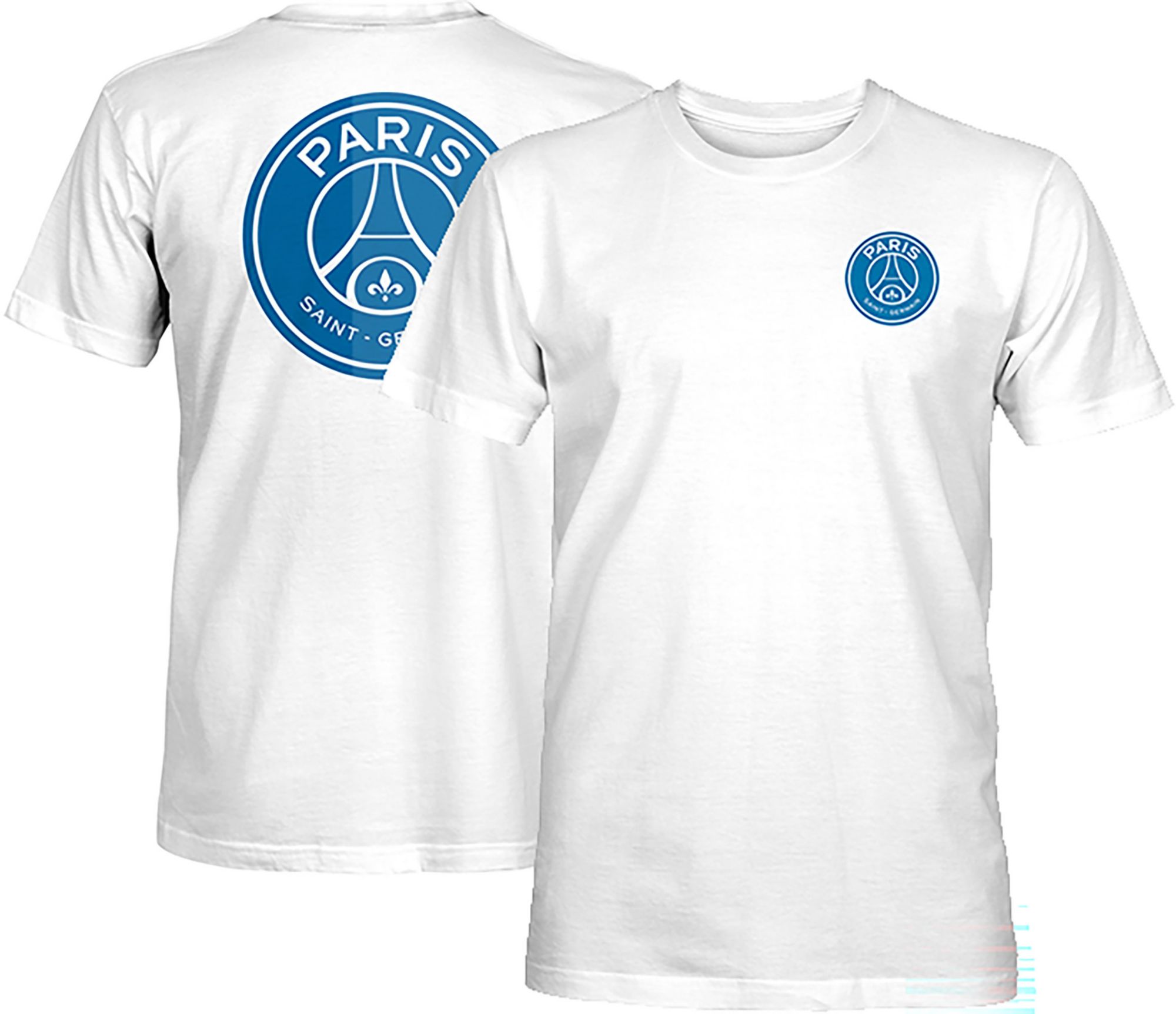 1863 FC Adult Paris Saint-Germain White Logo Oversized T-Shirt product image