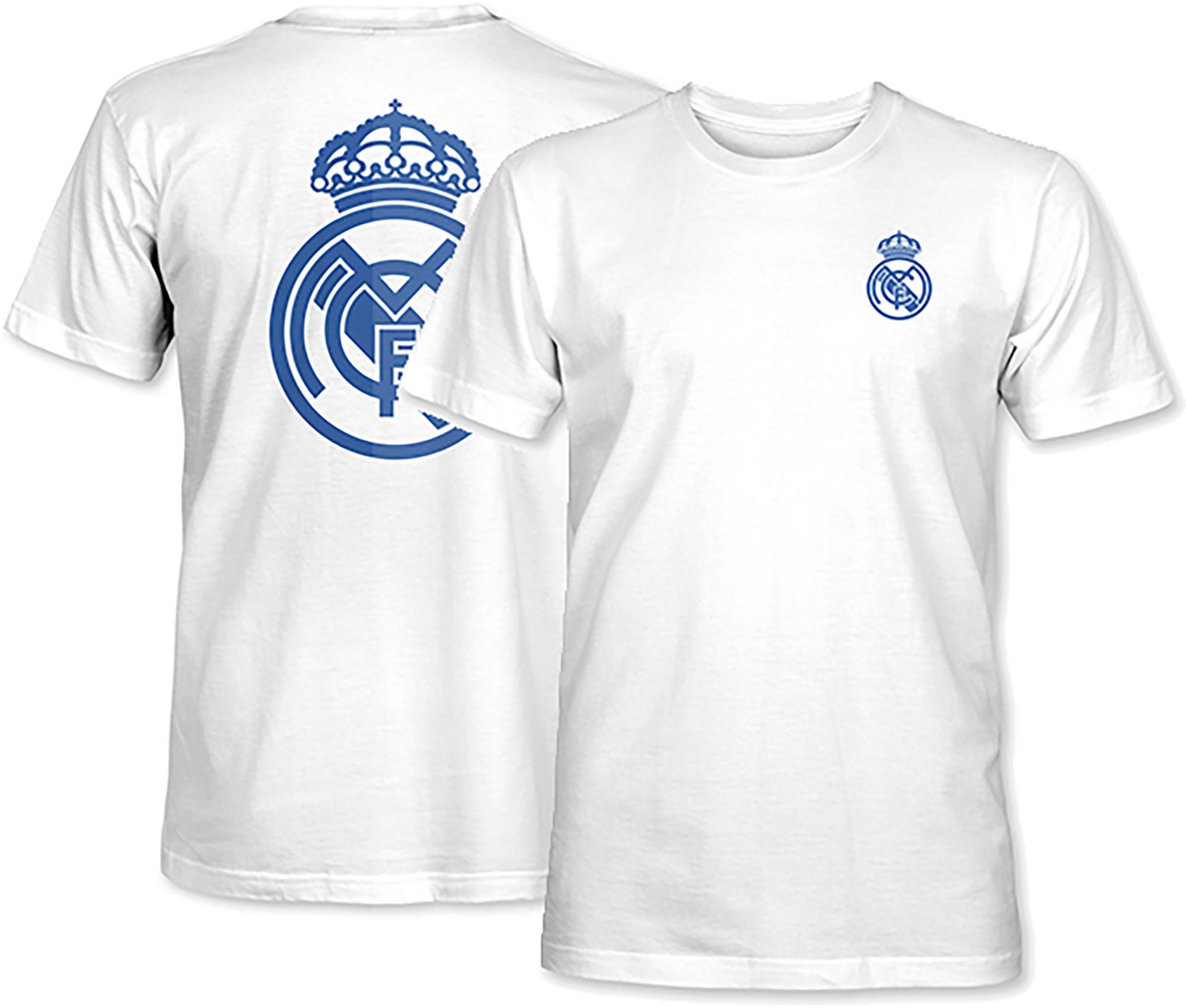 1863 FC Adult Real Madrid White Logo Oversized T-Shirt product image