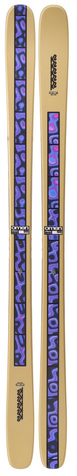 K2 Men's Omen 90 Skis 2026 product image