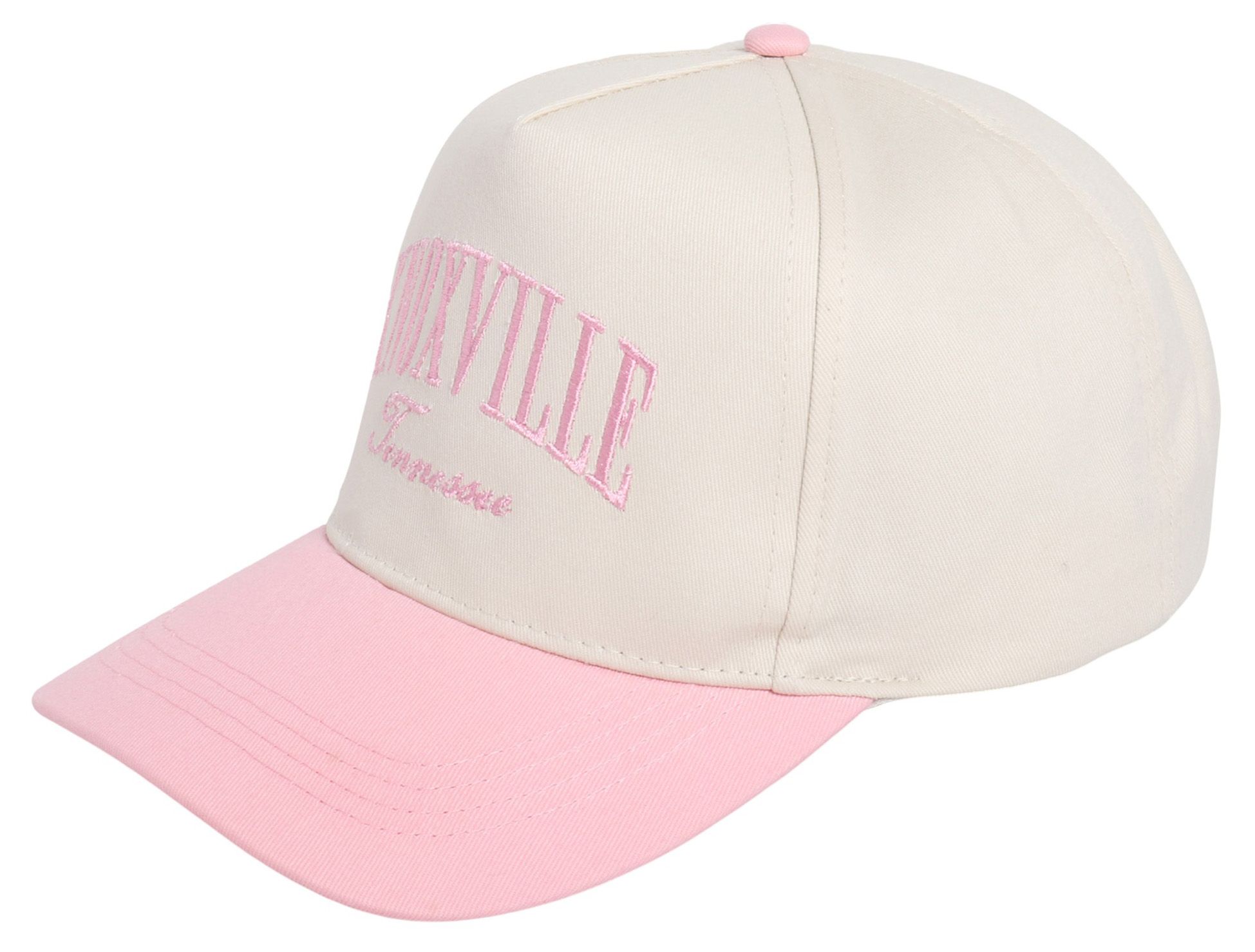 Ponyflo Women's Tennessee Volunteers Logo Tan/Pink 5 Panel Cap product image