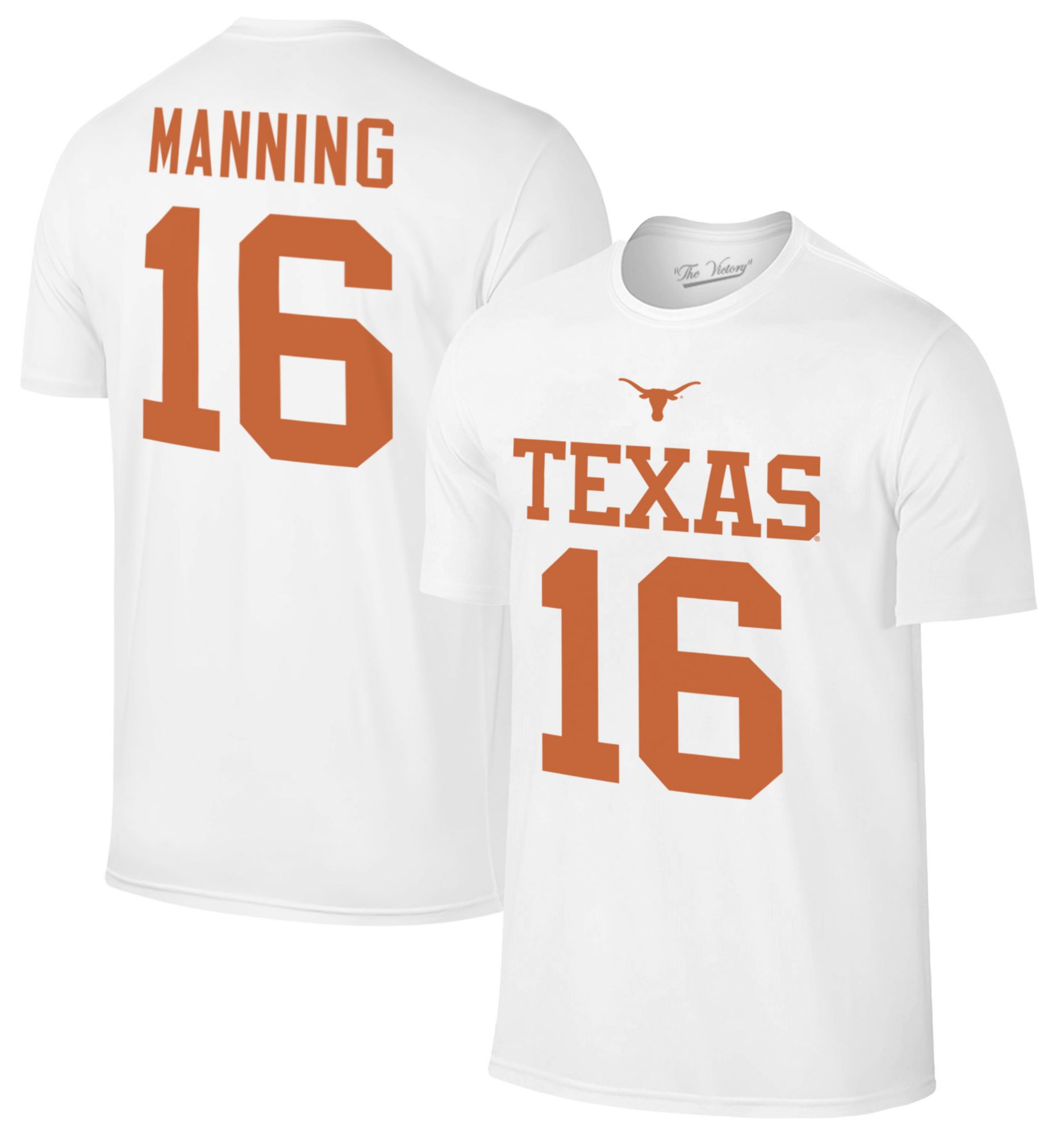 Retro Brand Men's Texas Longhorns Arch Manning #16 White Football Jersey product image
