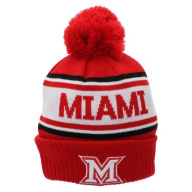 sorry, League-Legacy Adult Miami RedHawks Red Pom Knit Beanie is currently out of stock
