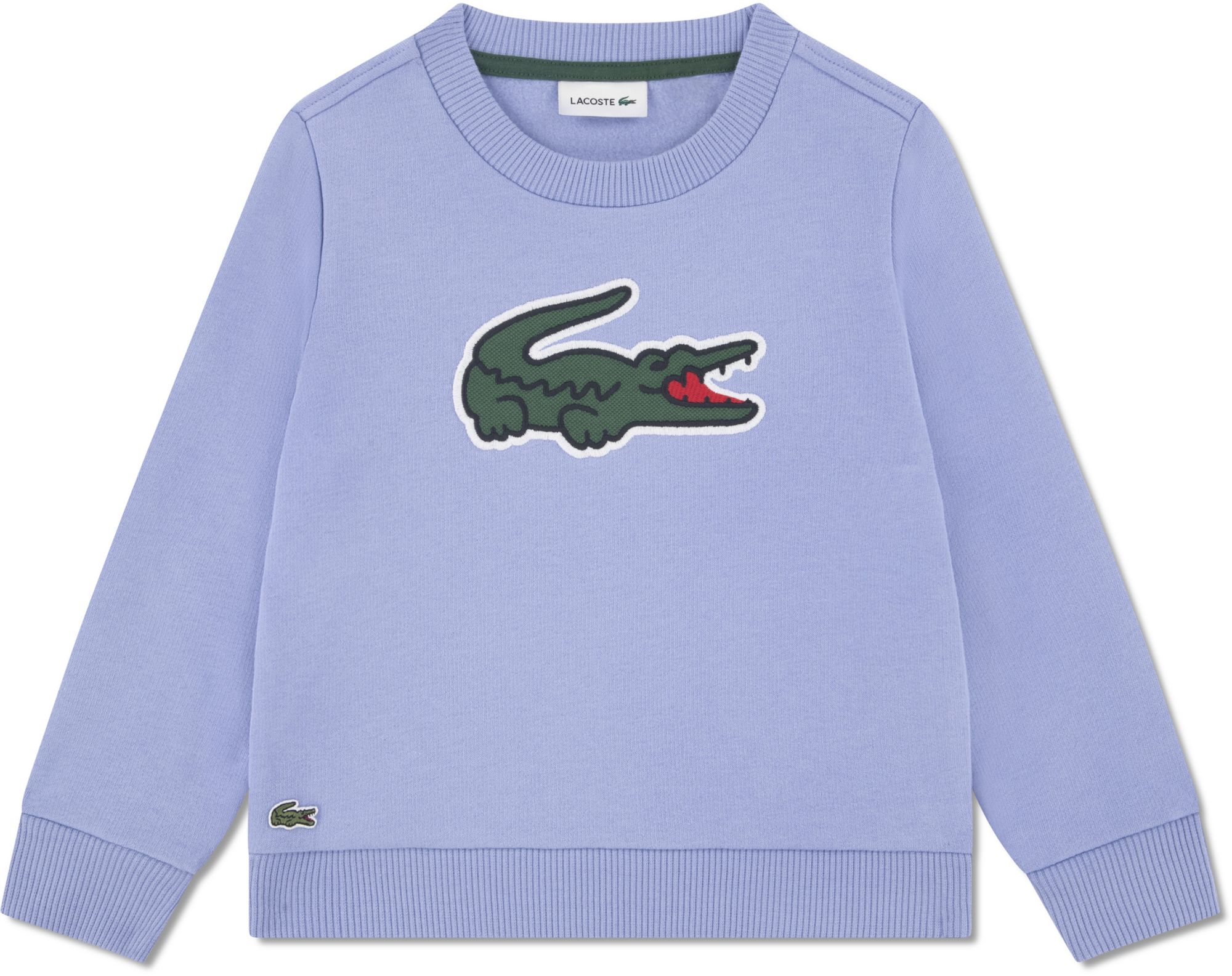 Lacoste Girls' Pique Appliqué Fleece Crew product image
