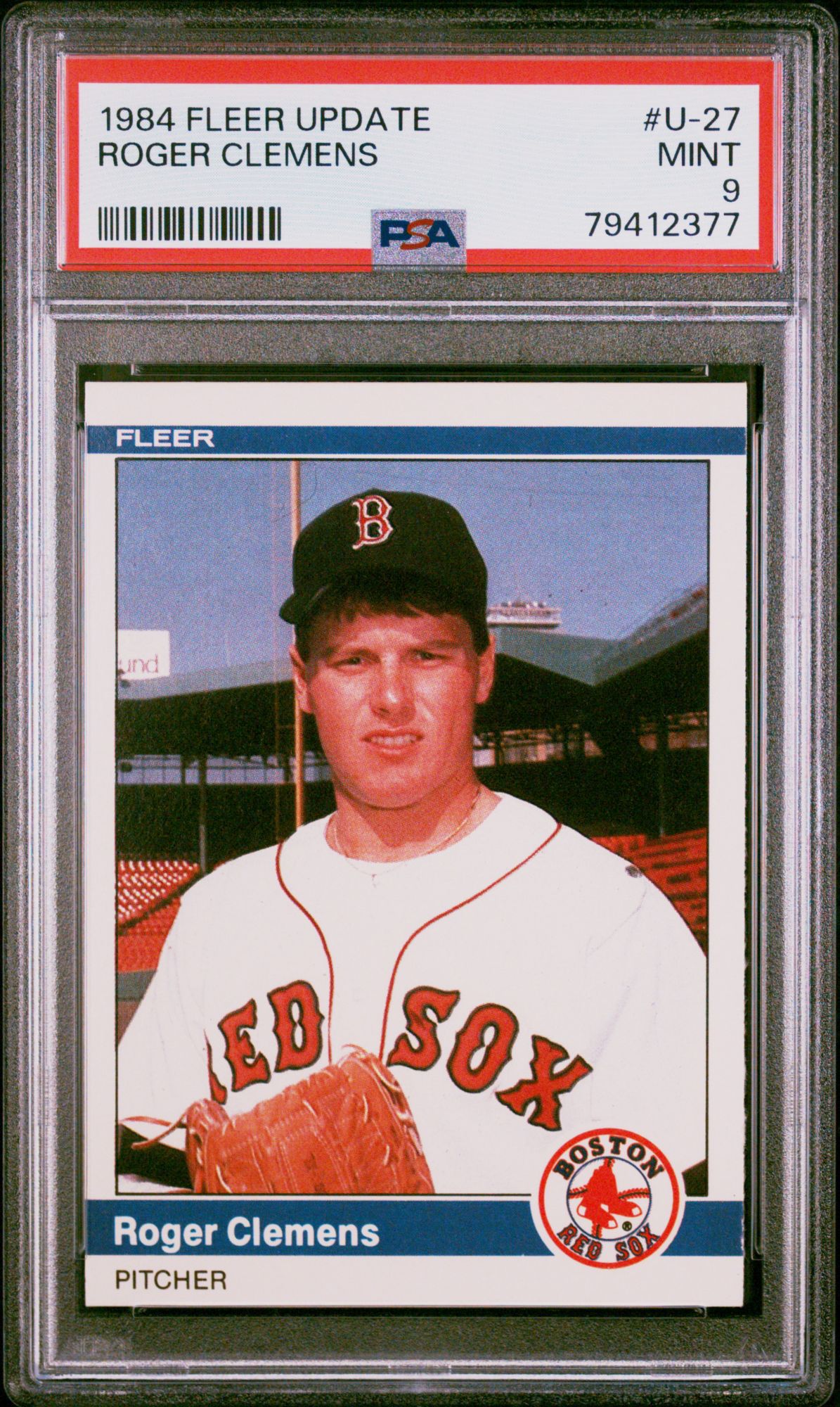 1984 Fleer Update U-27 Roger Clemens  PSA 9 product image