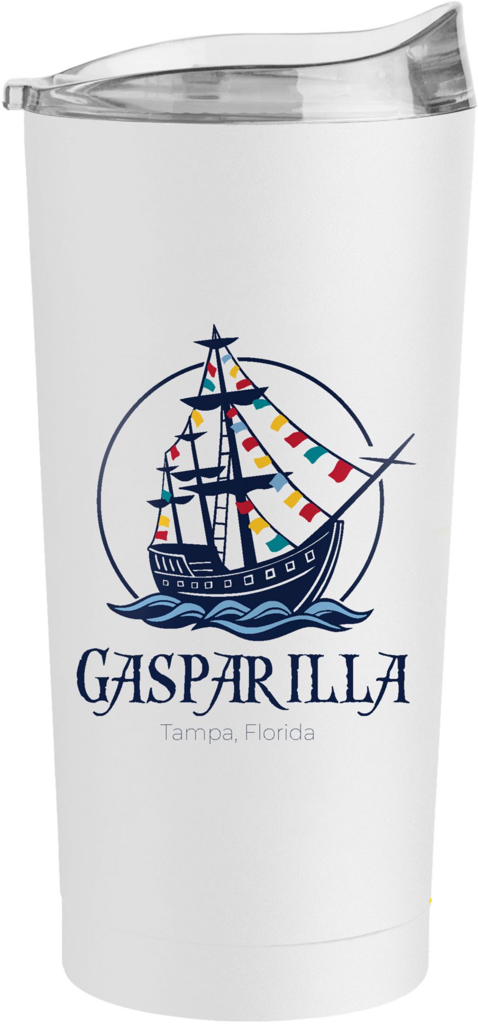 Logo Gasparilla Bowl 20-Ounce Stainless Steel Tumbler product image