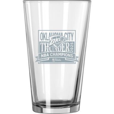 sorry, Logo Brands 2025 NBA Champions Oklahoma City Thunder 16oz. Pint Glass is currently out of stock