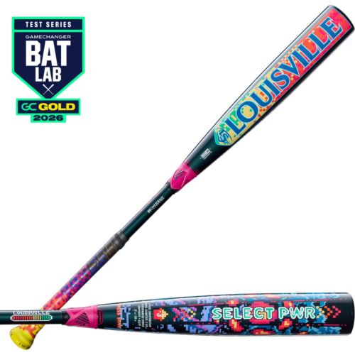 Louisville Slugger Select PWR Purple Hybrid BBCOR Bat 2026 (-3