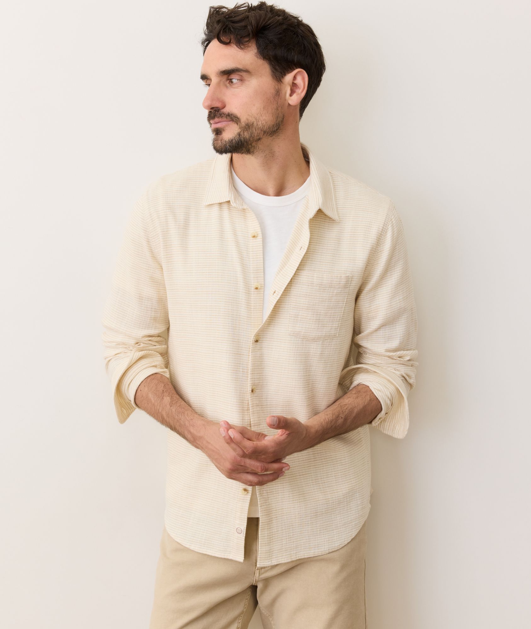 Marine Layer Men's Classic Stretch Selvage Shirt product image