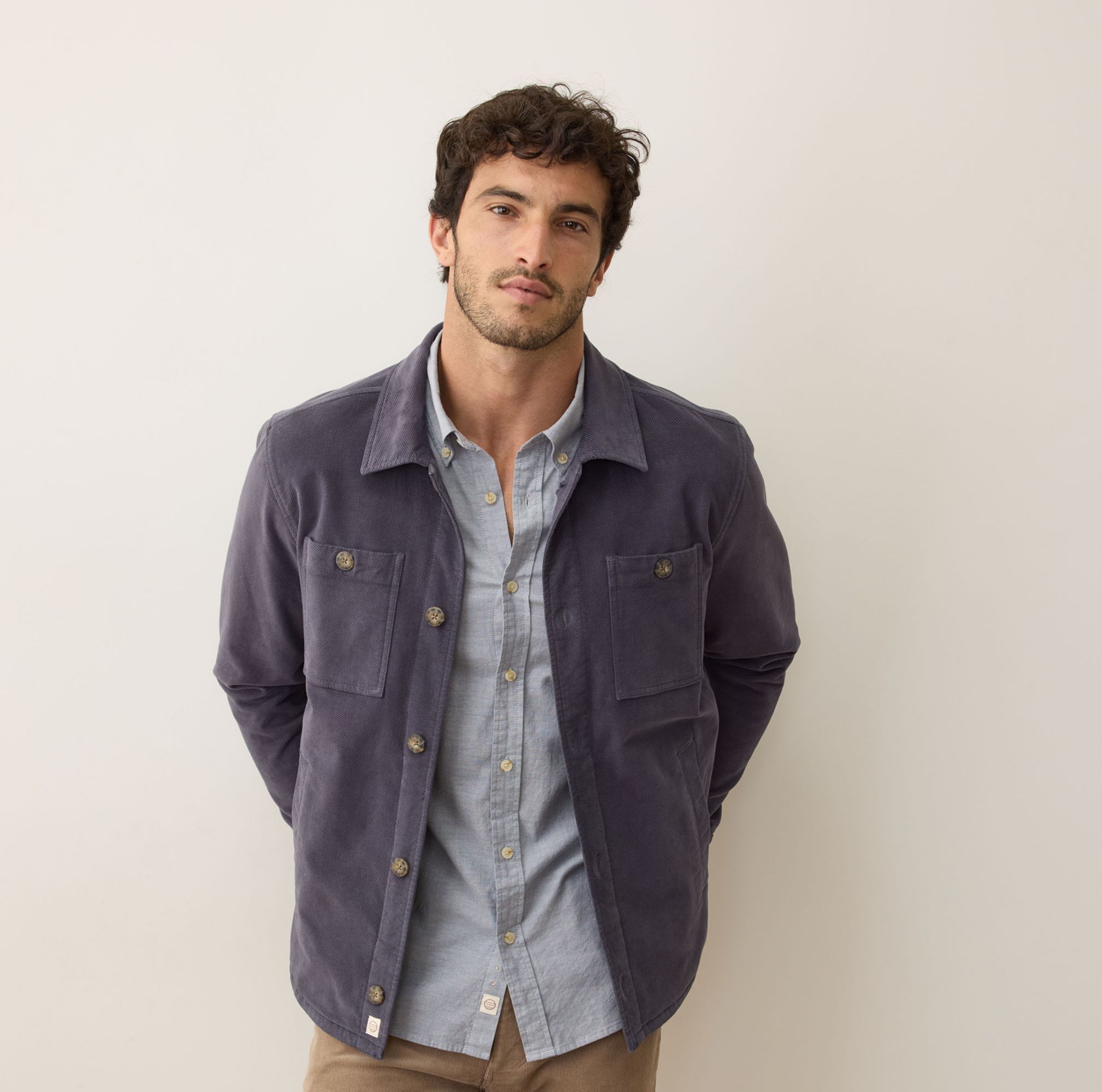 Marine Layer Men's Max Moleskin Overshirt product image