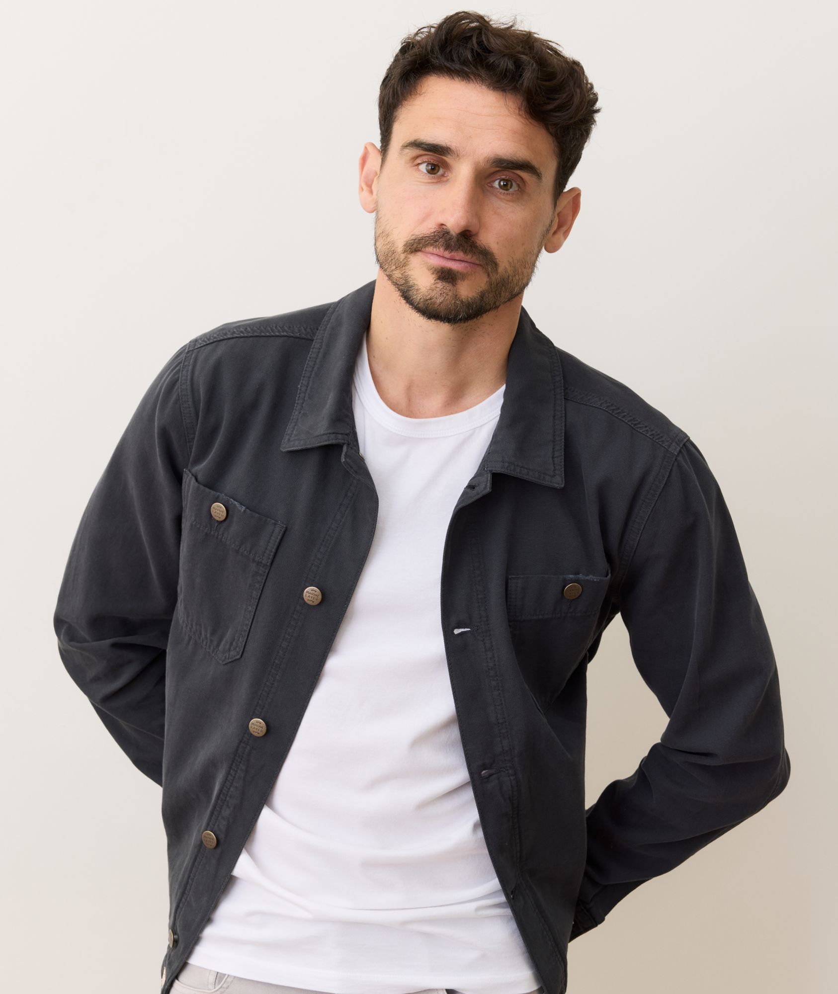 Marine Layer Men's Patrick Canvas Overshirt product image