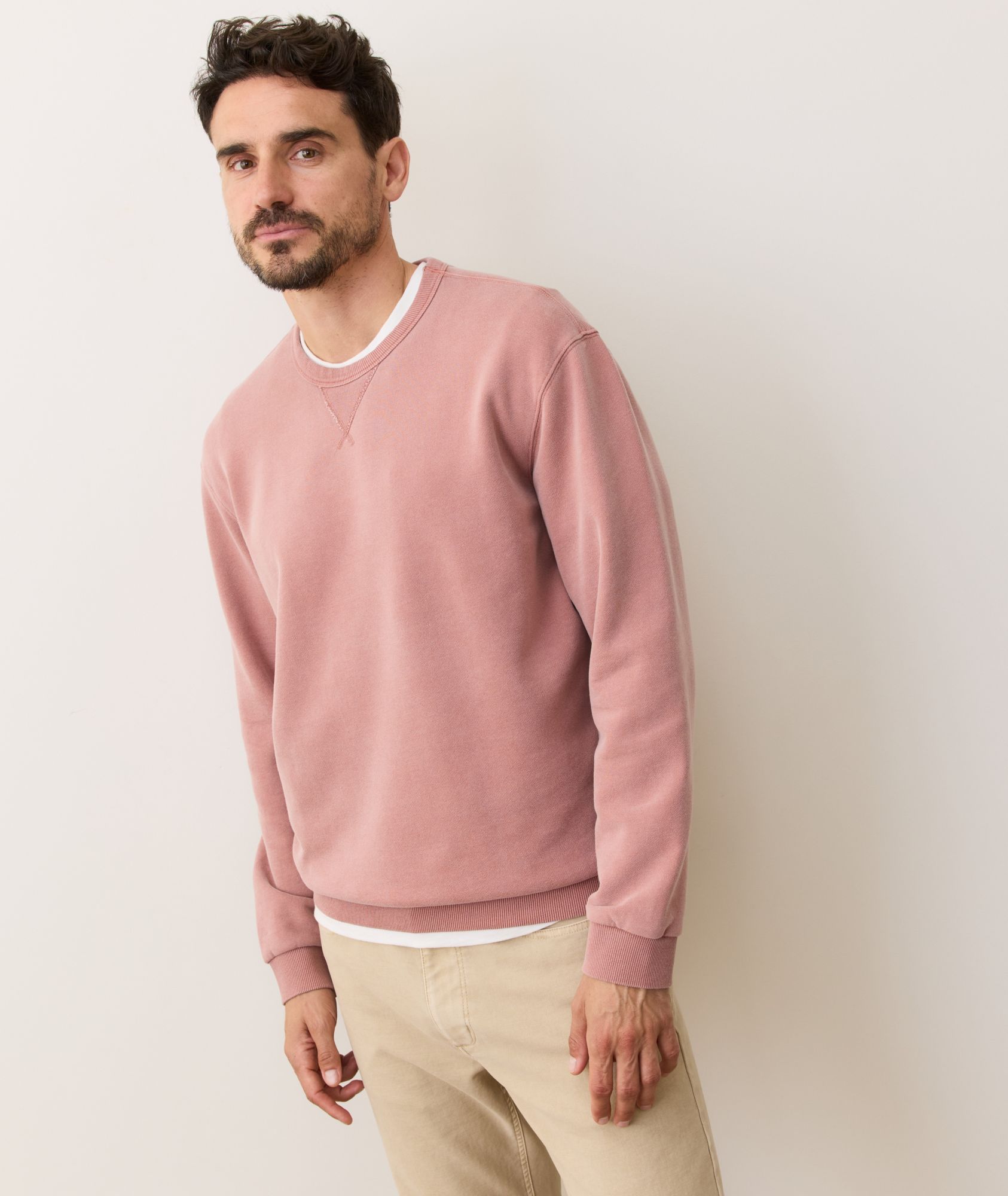 Marine Layer Men's Cloud 9 Fleece Relaxed Crewneck product image