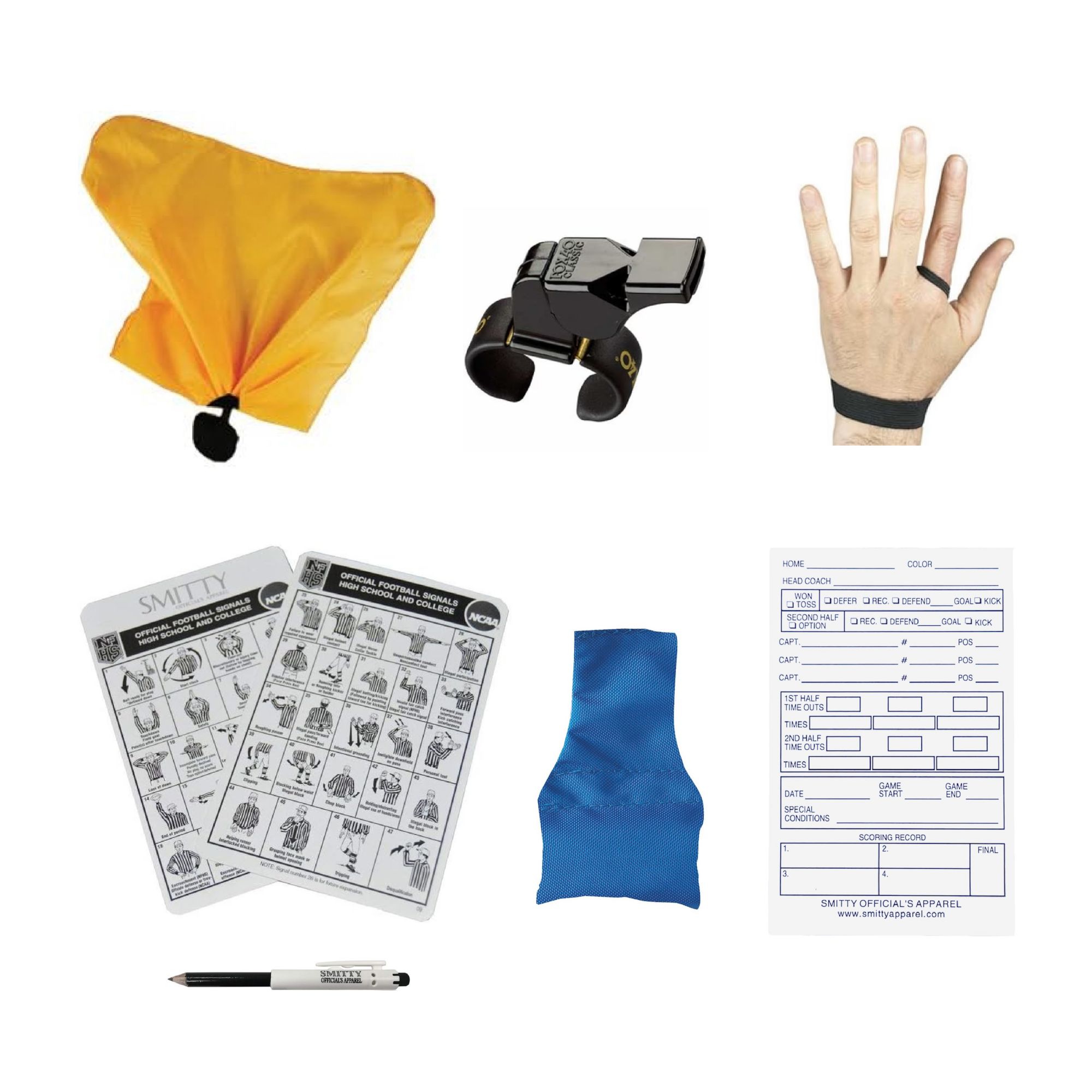 Markwort Football Referee Accessory Kit  - 7 Pcs Set product image