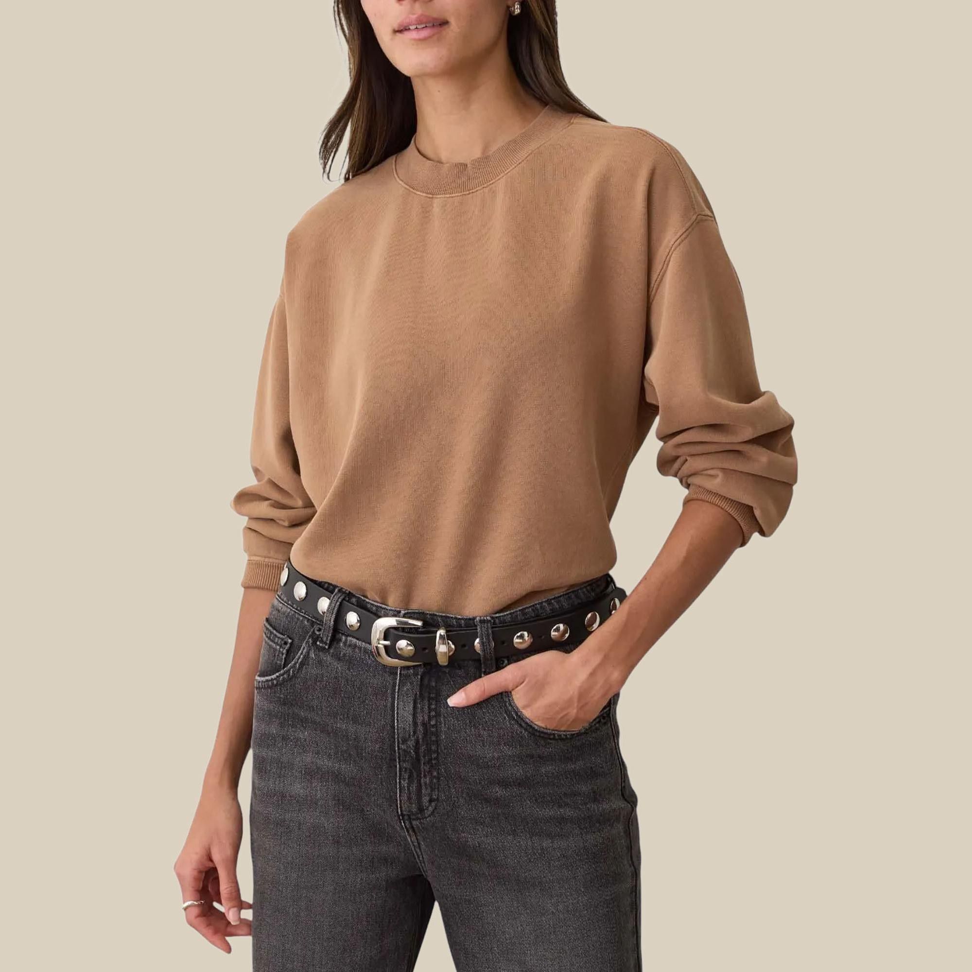 Marine Layer Women's Cloud 9 Fleece Oversized Crewneck product image