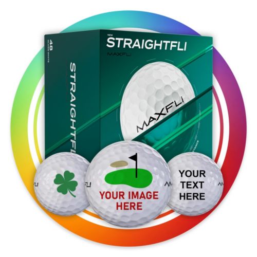 Maxfli StraightFli Golf Balls - 48 Pack | Dick's Sporting Goods