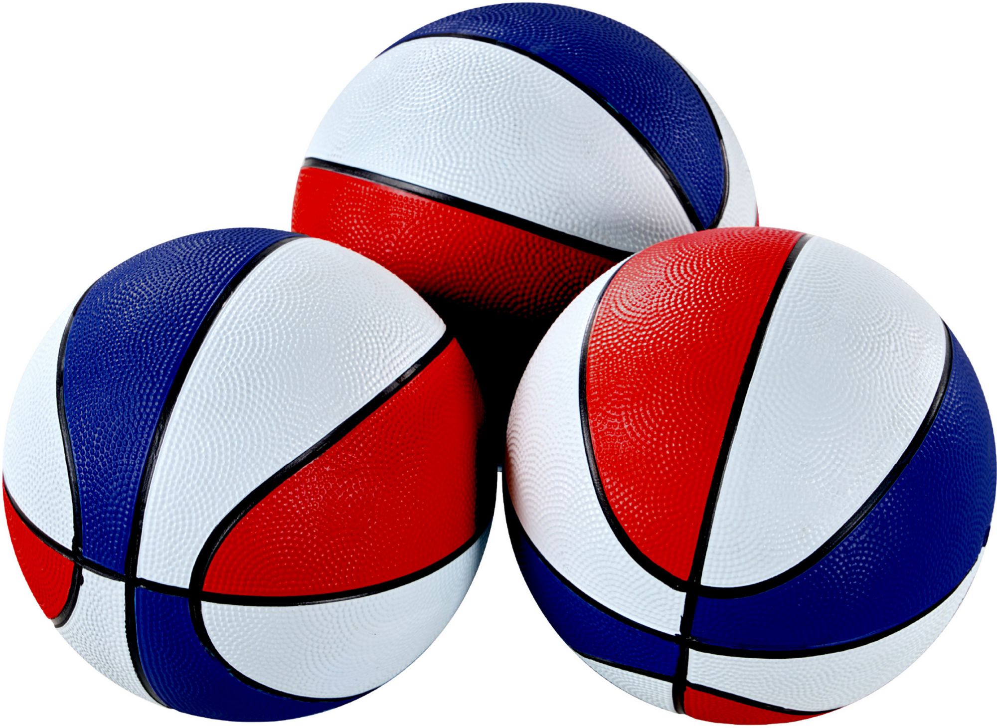 Hall of Games 8.5 In. Rubber Basketball 3-Pack product image