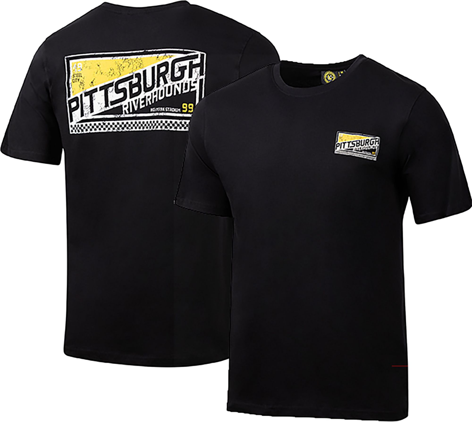 Sport Design Sweden Adult Pittsburgh Riverhounds SC Black Blockade T-Shirt product image