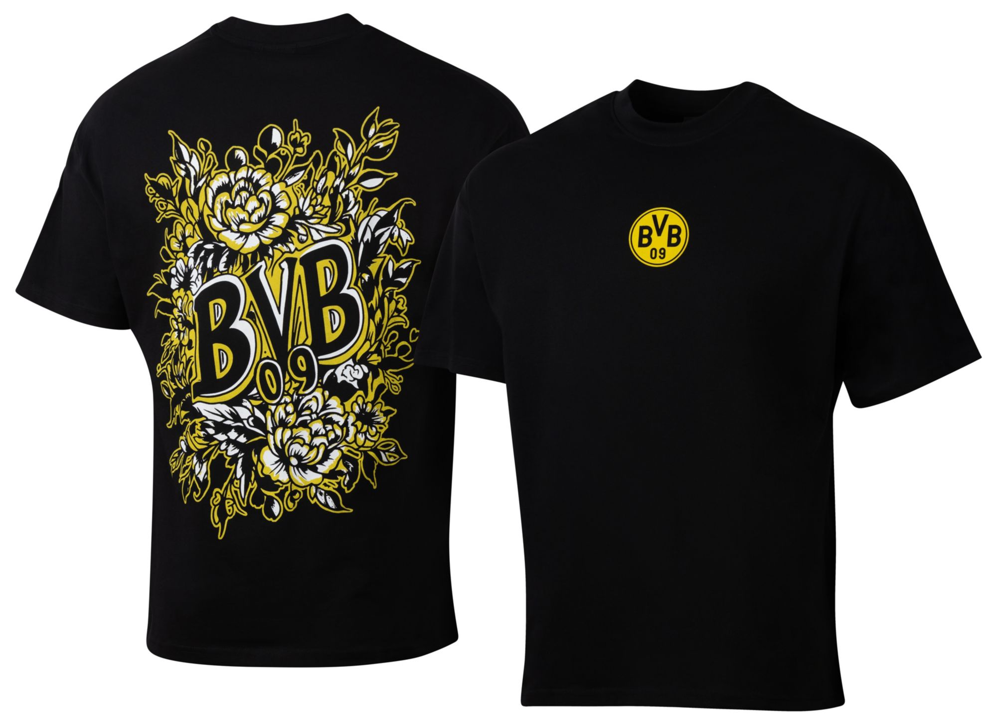 Sport Design Sweden Men's Borussia Dortmund Black Gameday Oversized T-Shirt product image