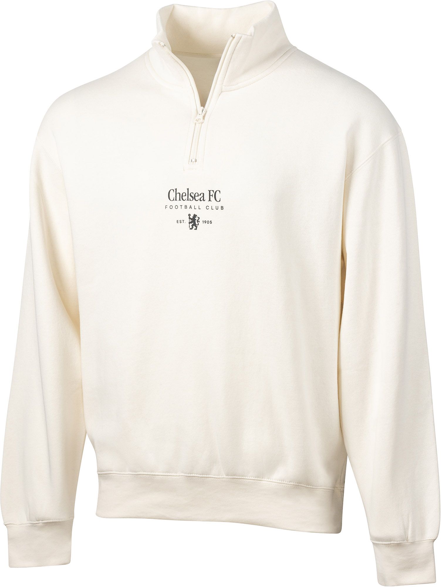 Sport Design Sweden Men's Chelsea FC Off White 1/2 Zip Hoodie product image