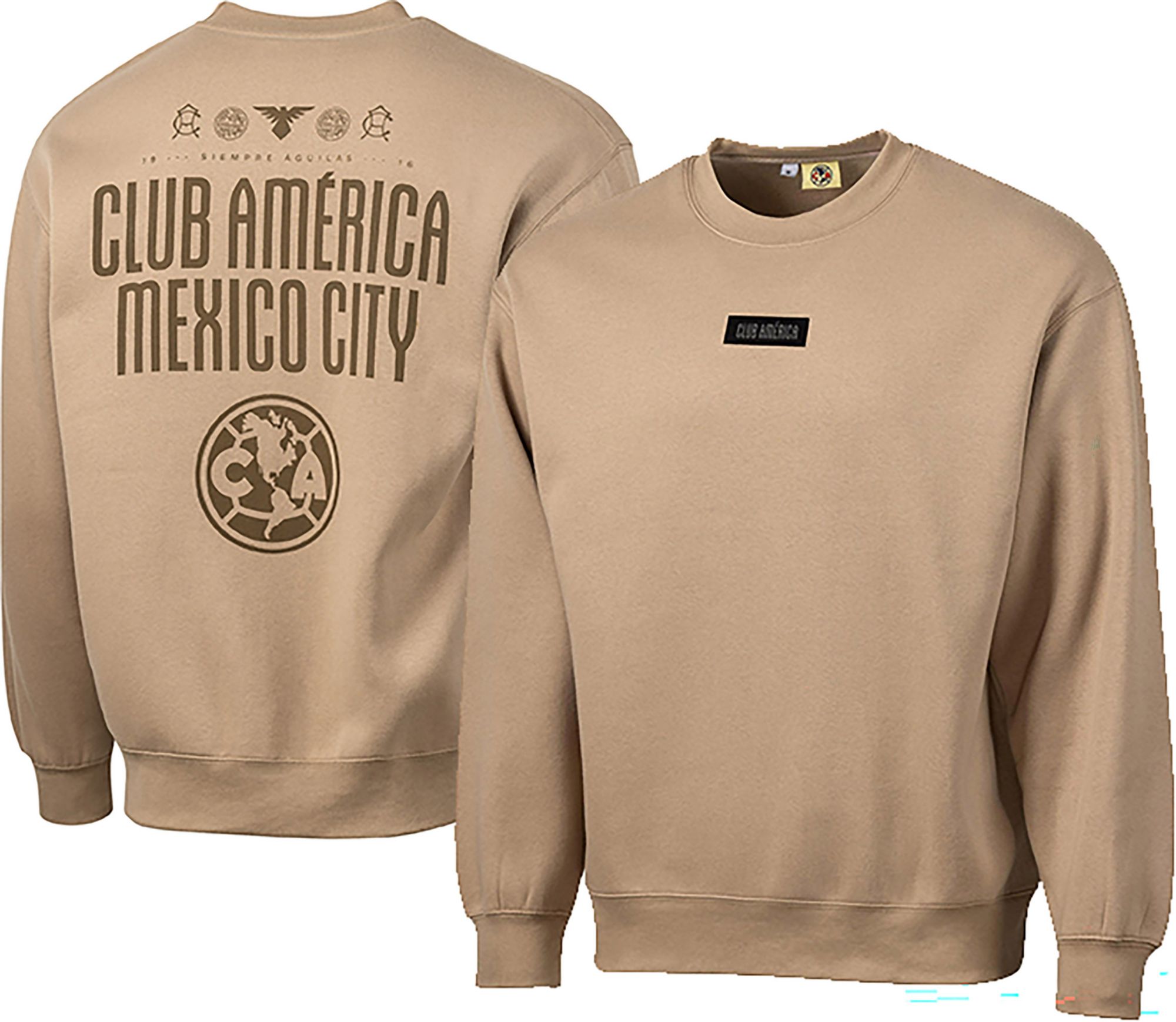 Sport Design Sweden Men's Club America Dark Khaki Community Crewneck Sweatshirt product image