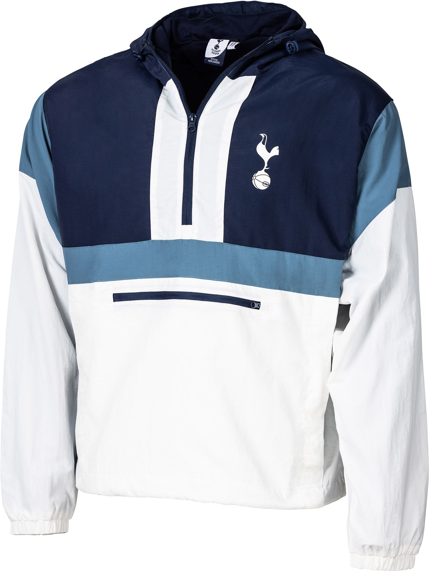 Sport Design Sweden Men's Tottenham Hotspur Navy Anorak Quarter-Zip Pullover Shirt product image