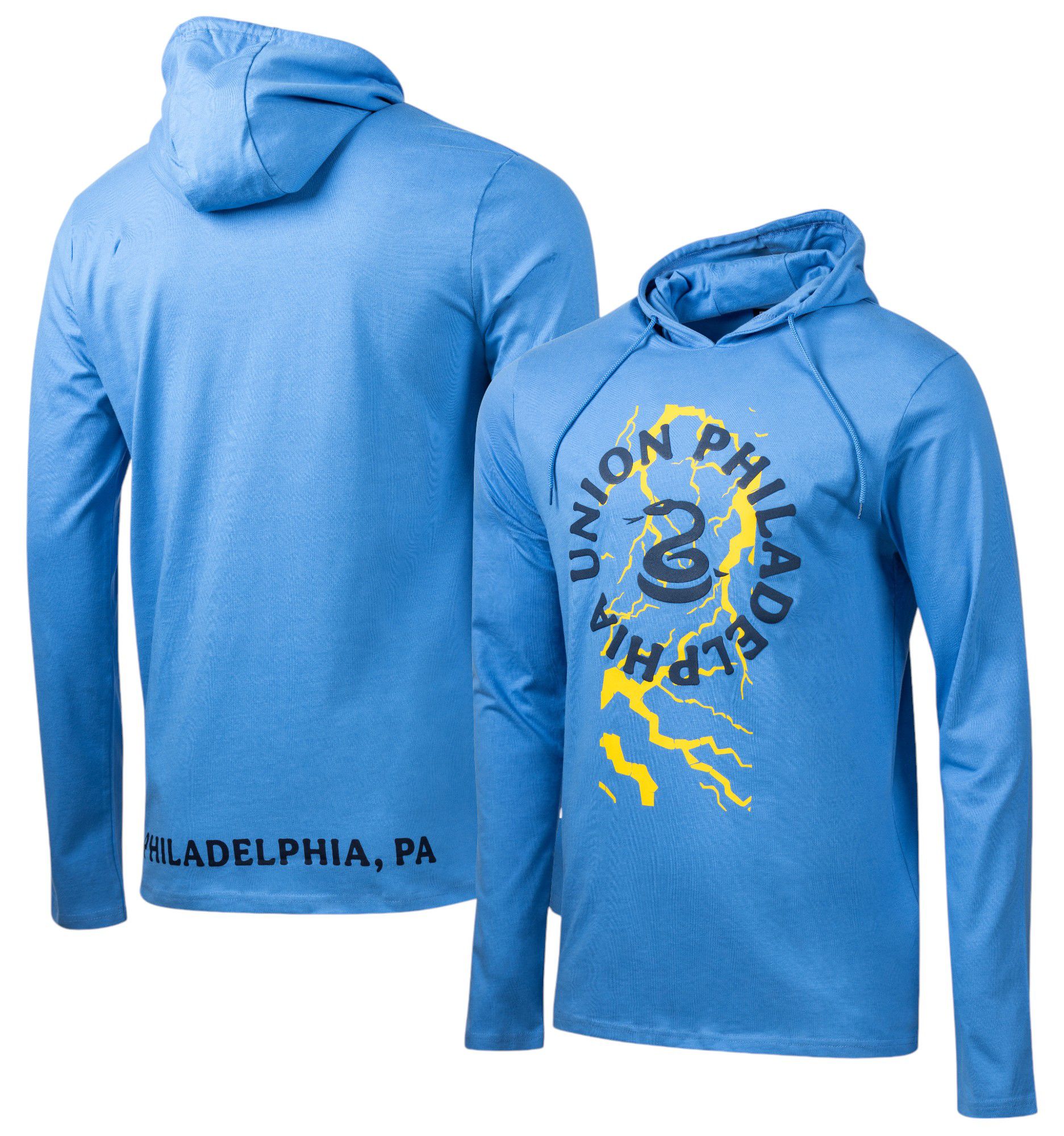Sport Design Sweden Men's Philadelphia Union 2025-26 Light Blue Jersey Hook Hoodie product image