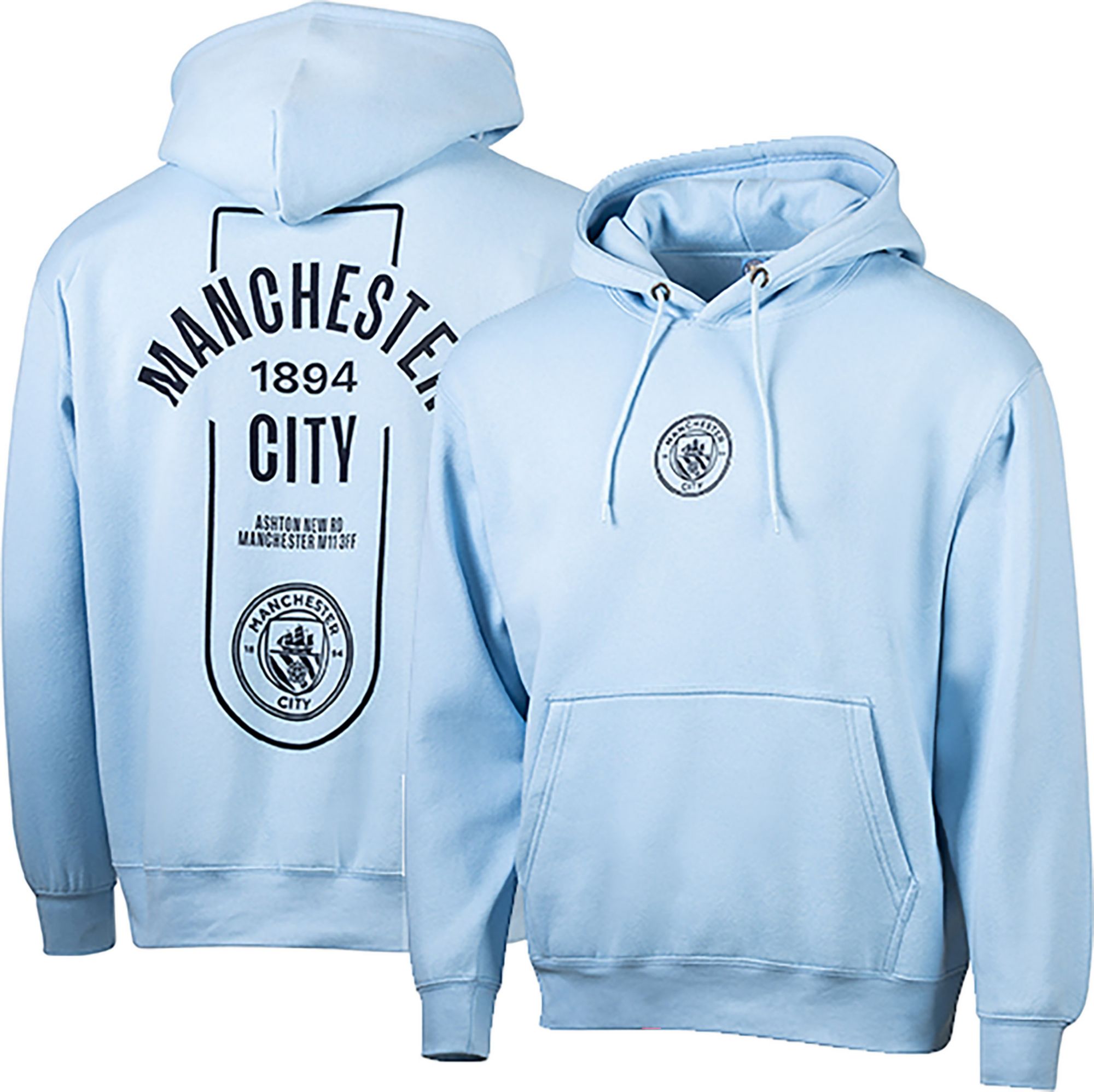Sport Design Sweden Youth Manchester City Sky Blue Streetwear Hoodie product image